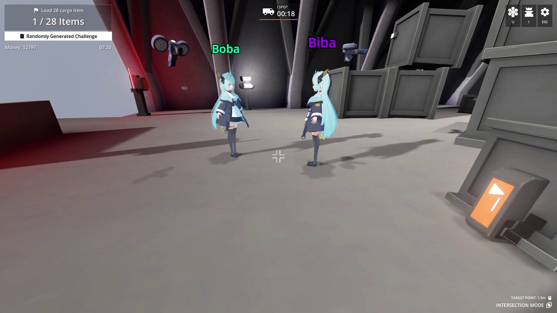 Maid Moving Boxes screenshot 1