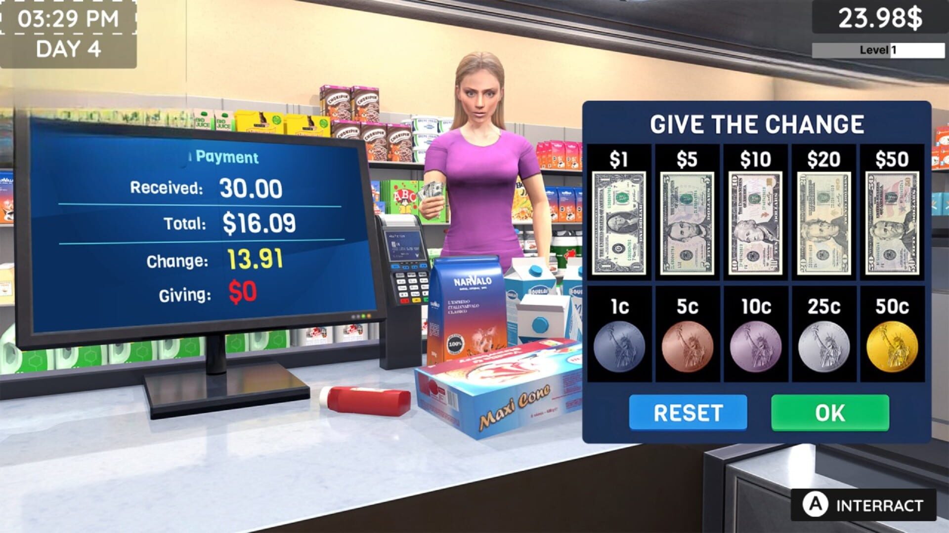 Supermarket Simulator Store screenshot 1