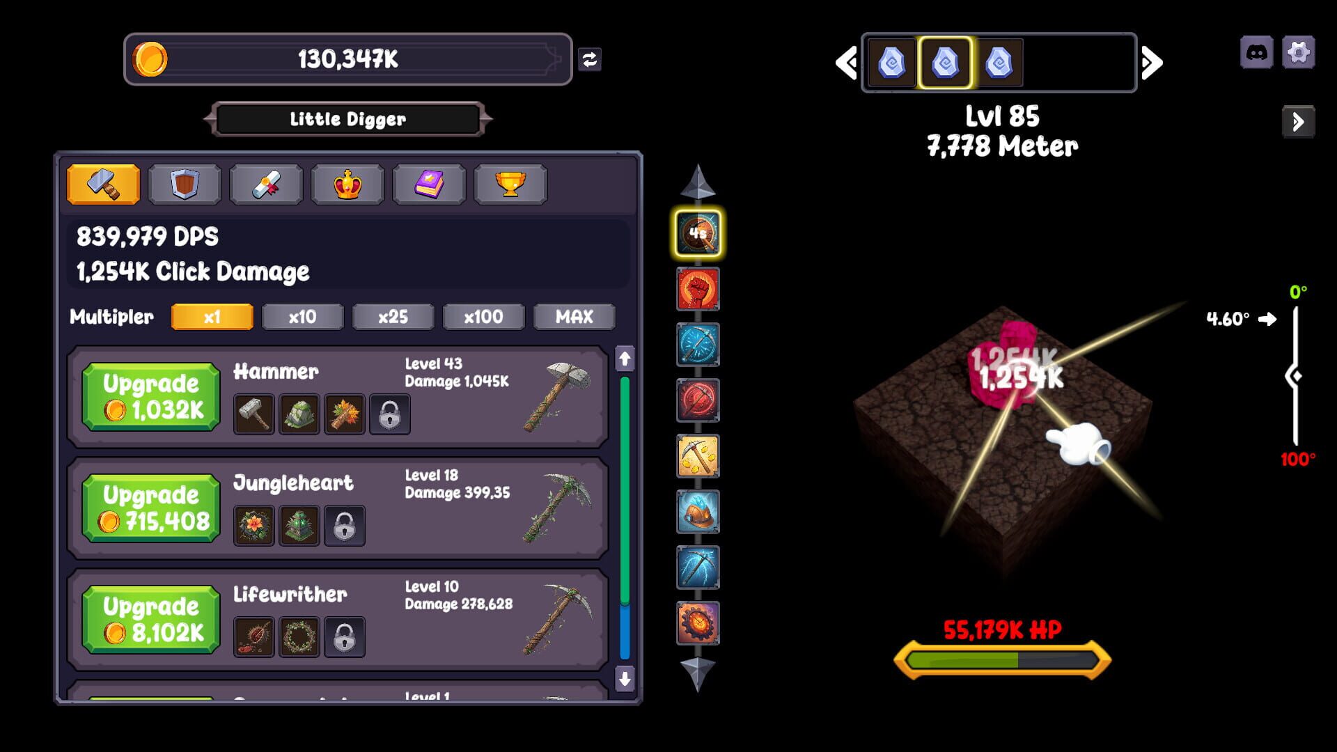 Clicker Ore screenshot 1