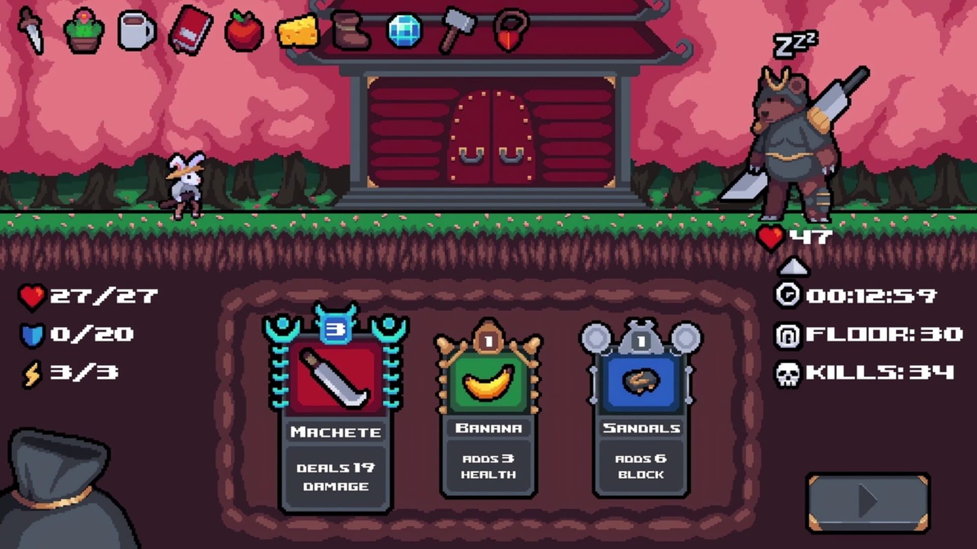 Rabbit Samurai screenshot 1