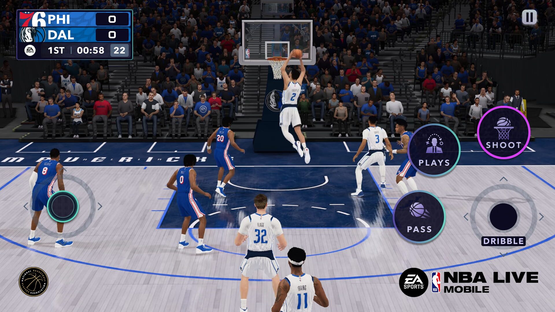 NBA Live Mobile screenshot 1