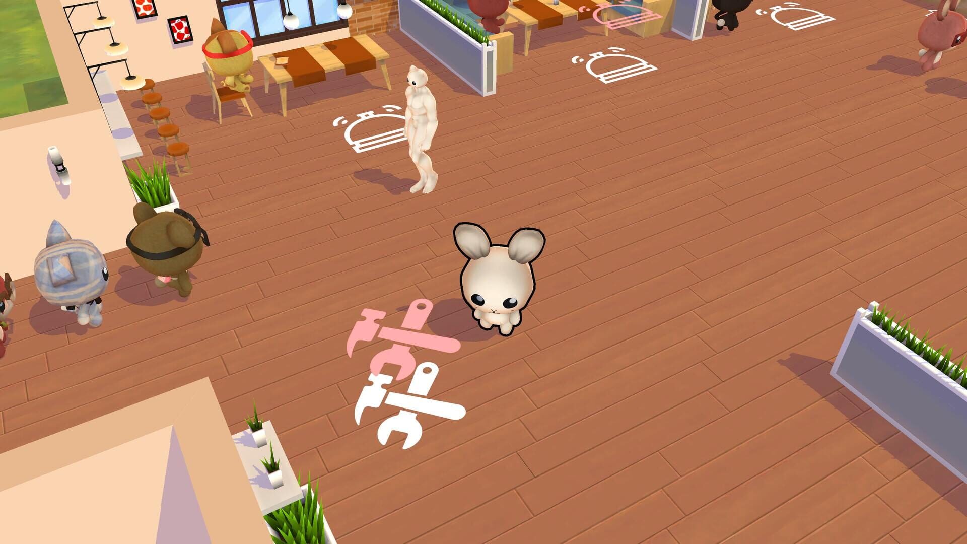 Funny Animal Cafe screenshot 1