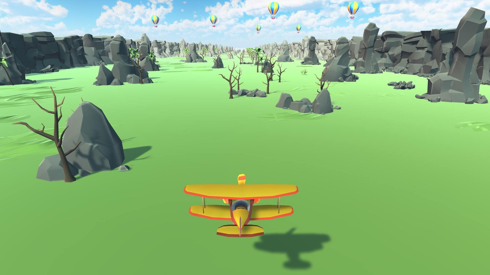 The Colorful Biplane screenshot 1