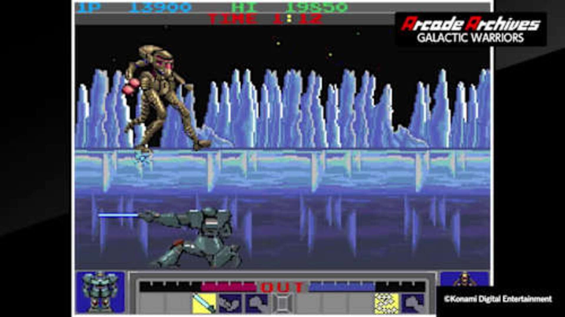 Arcade Archives: Galactic Warriors screenshot 1