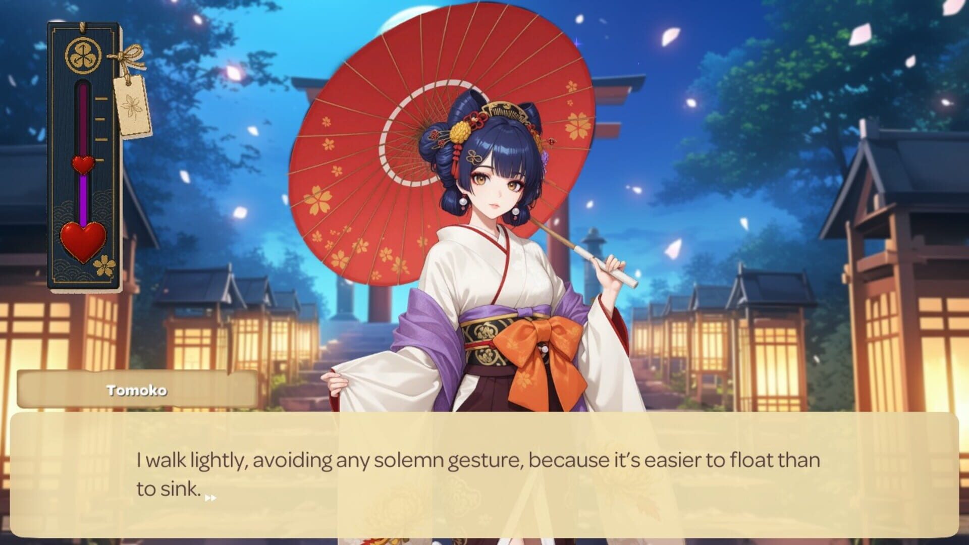 Geisha's Heart: Romance Among the Cherry Blossoms screenshot 1
