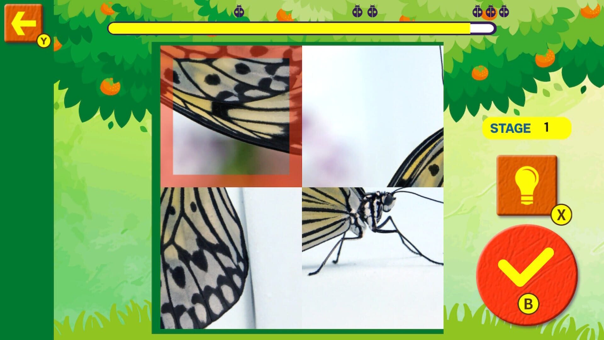 Brain Workout! Spinning Insect Puzzle screenshot 1