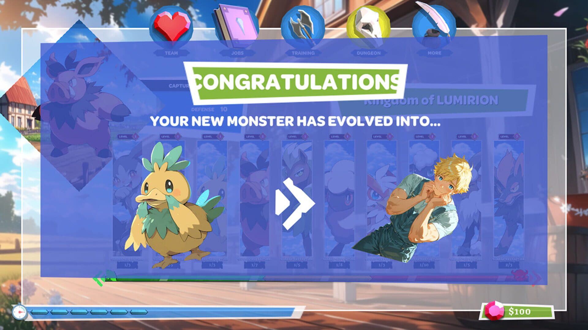 Farm Love Legend: Transform your Animals into Anime Boys screenshot 1