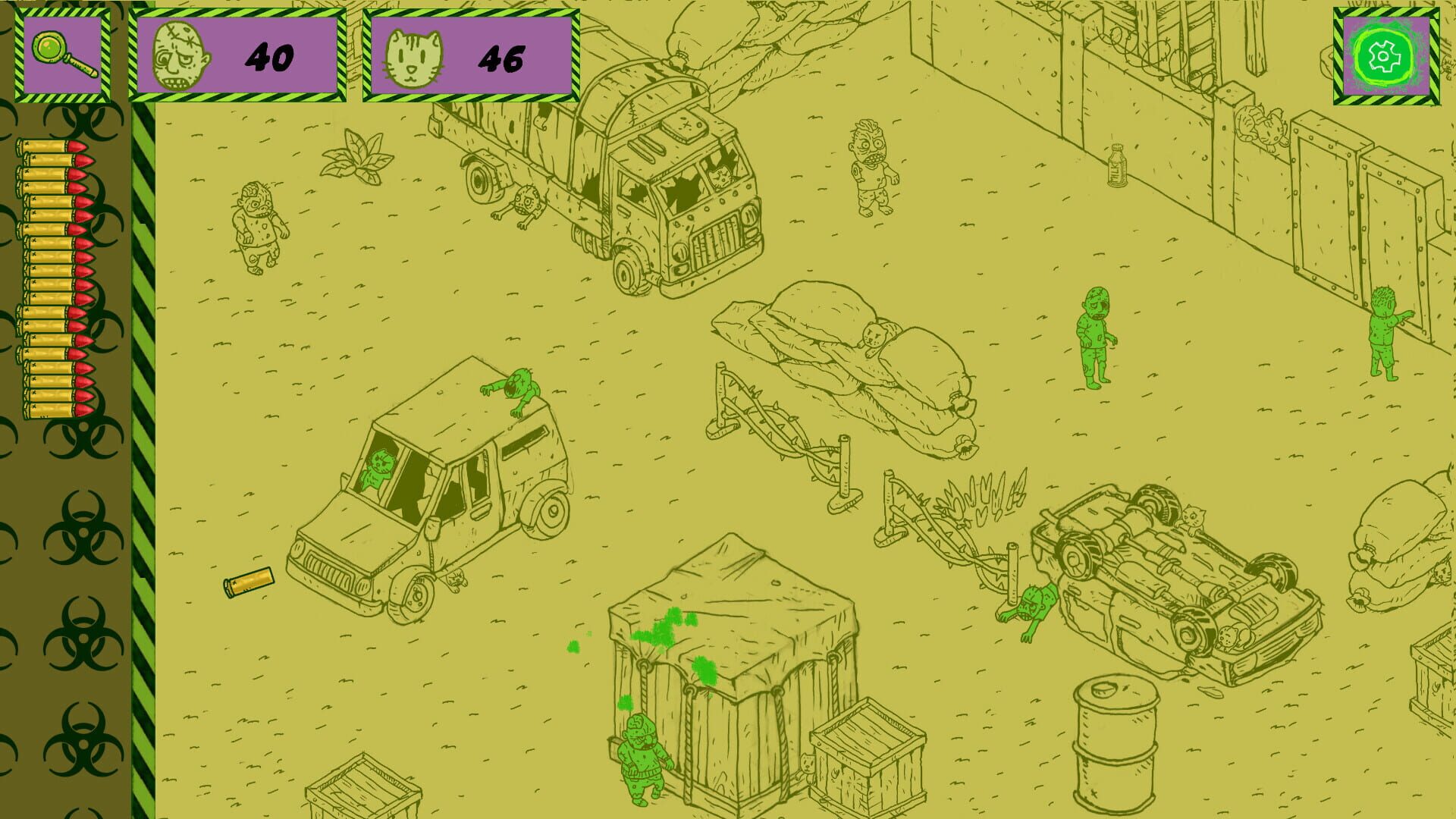 Cats vs Zombies II screenshot 1