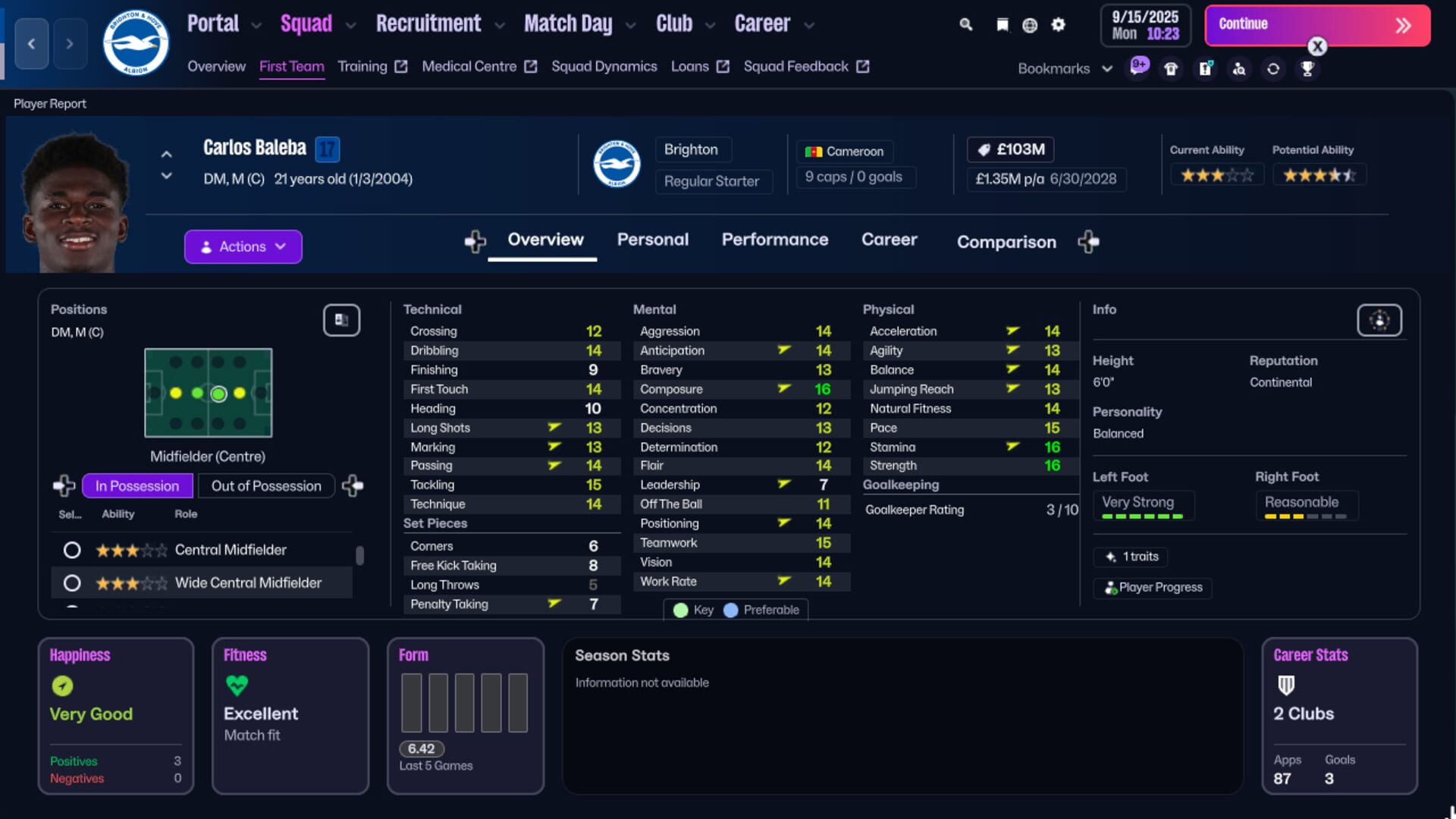 Football Manager 26 Touch screenshot 1