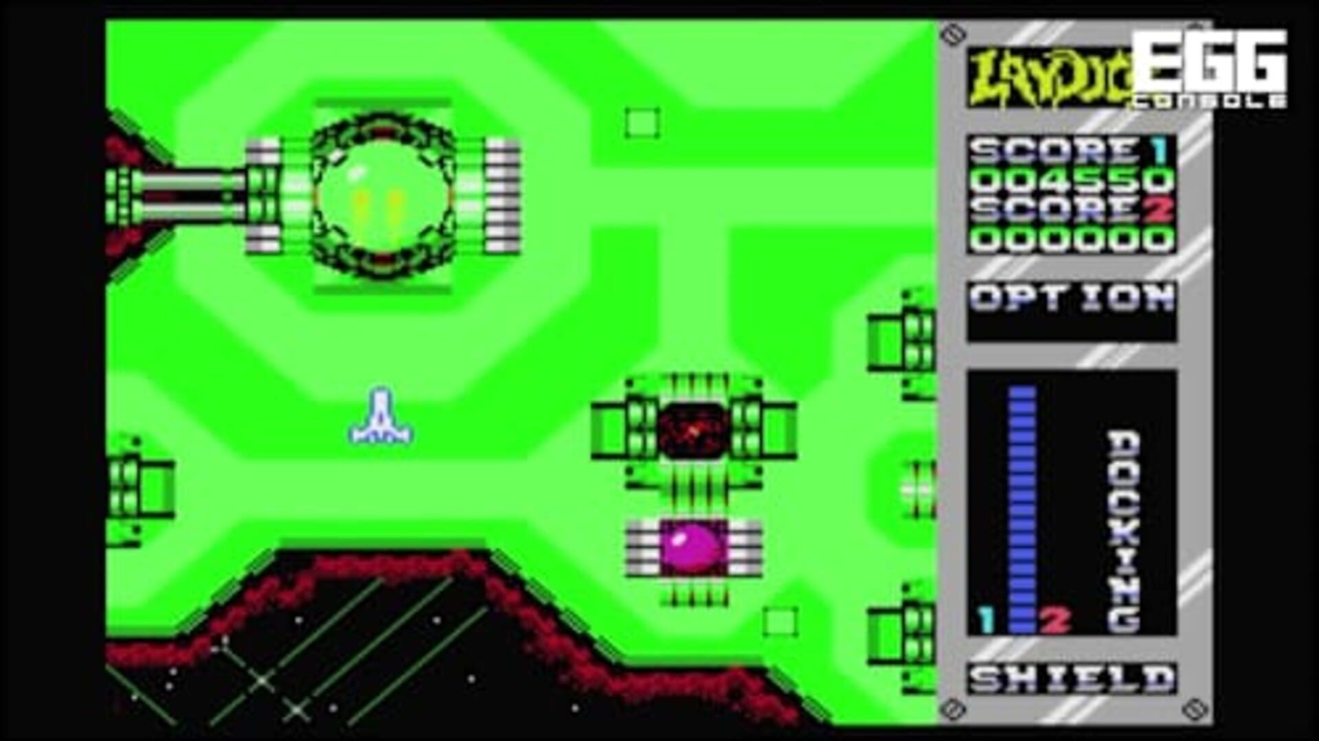 Eggconsole Super Laydock Mission Striker MSX screenshot 1