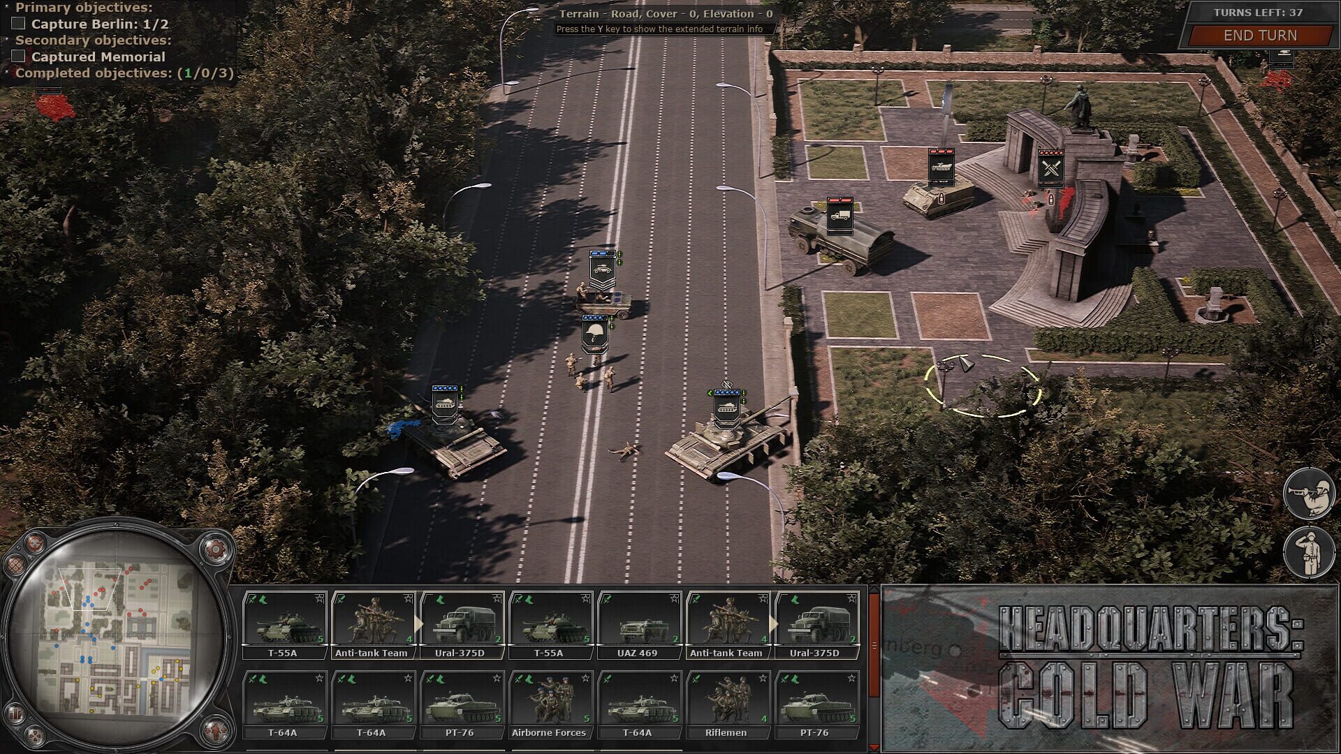 Headquarters: Cold War screenshot 1
