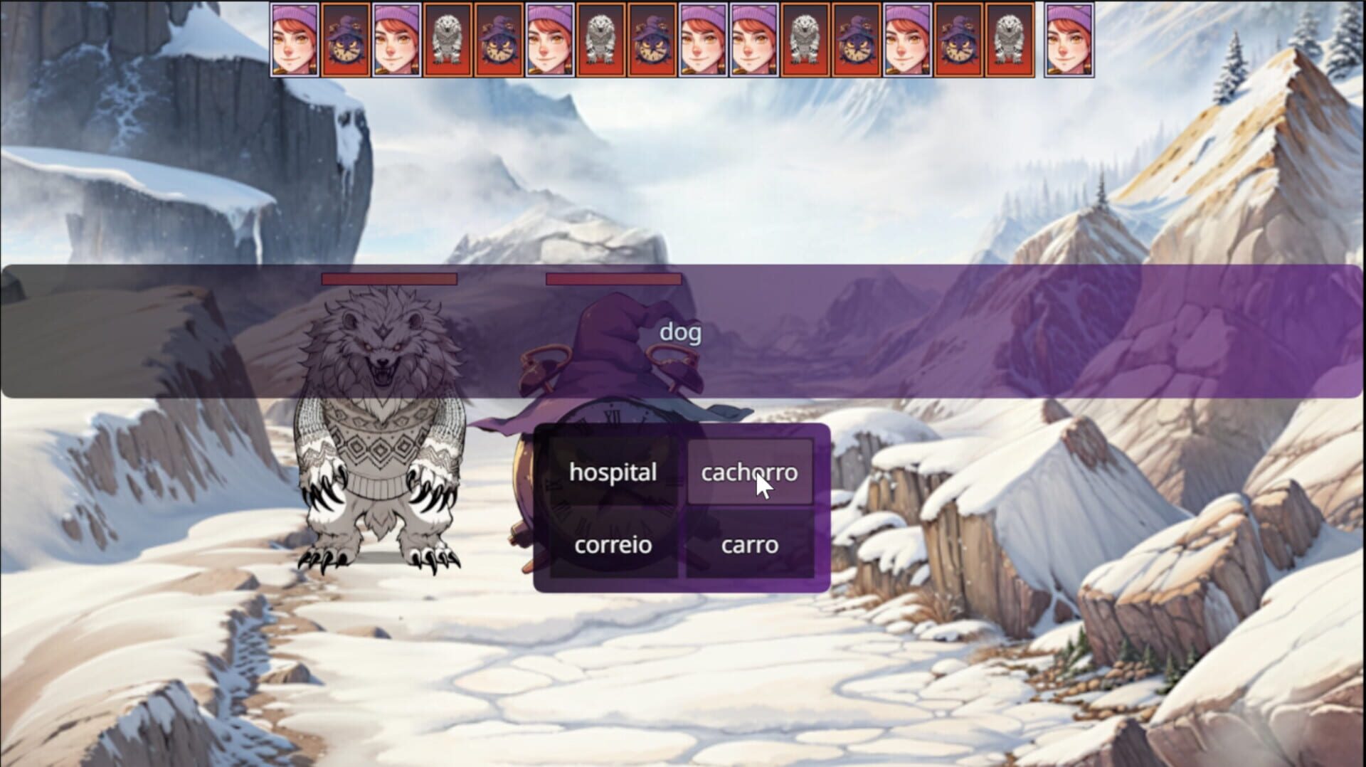 WonderLang Portuguese screenshot 1
