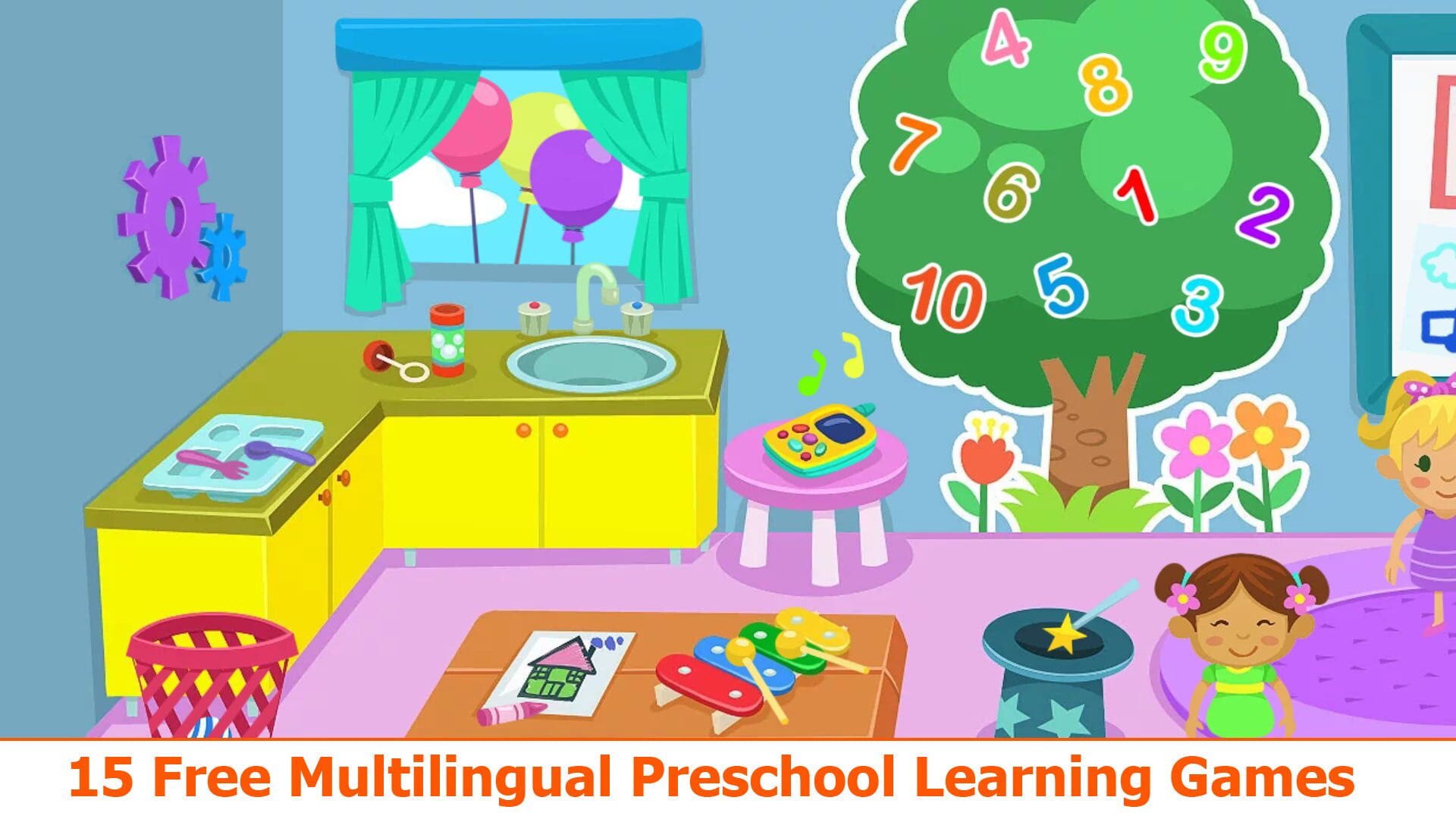 Kiddos in Kindergarten screenshot 1