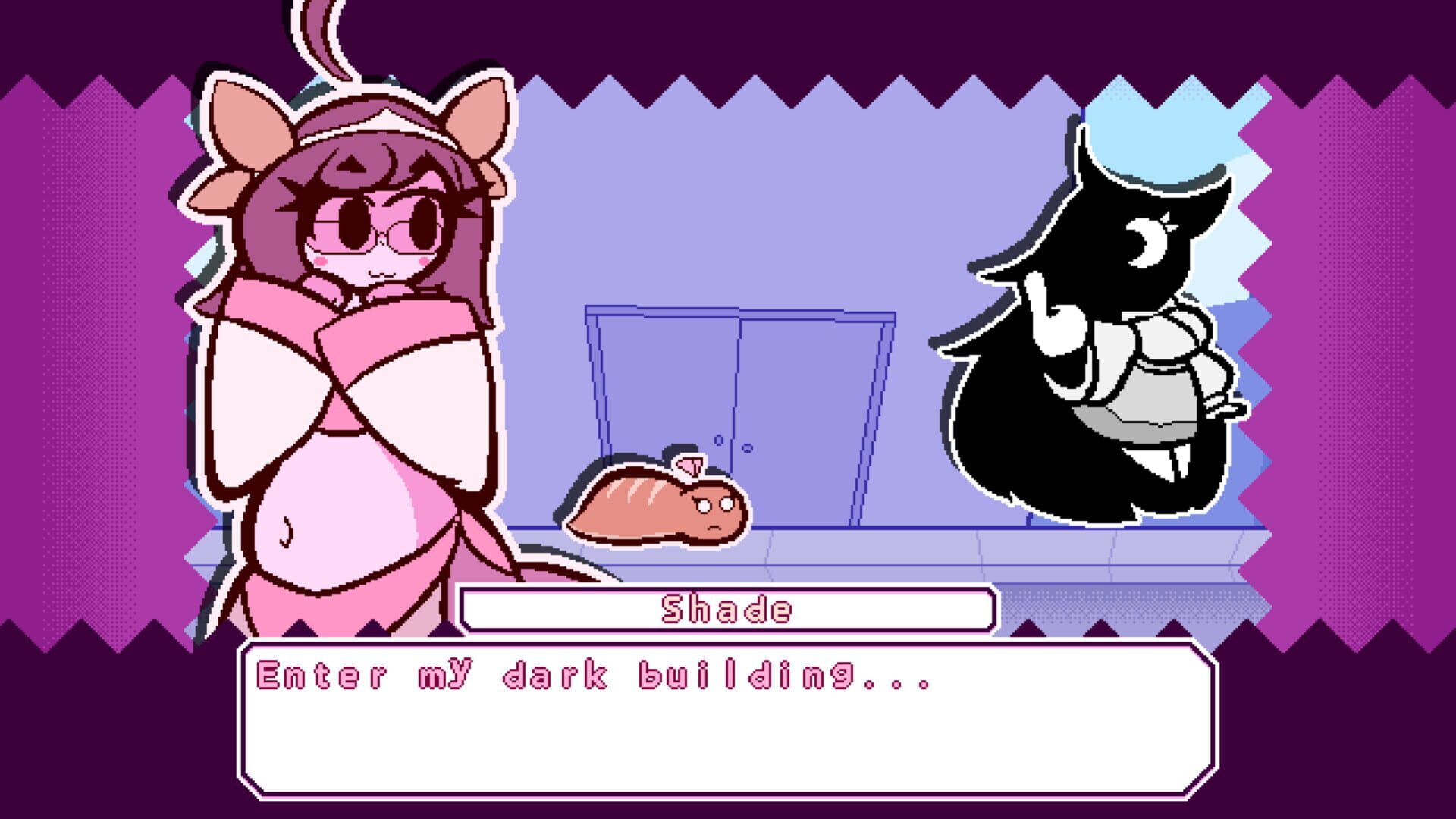 Giant Snake Girl Wants the Burger! screenshot 1