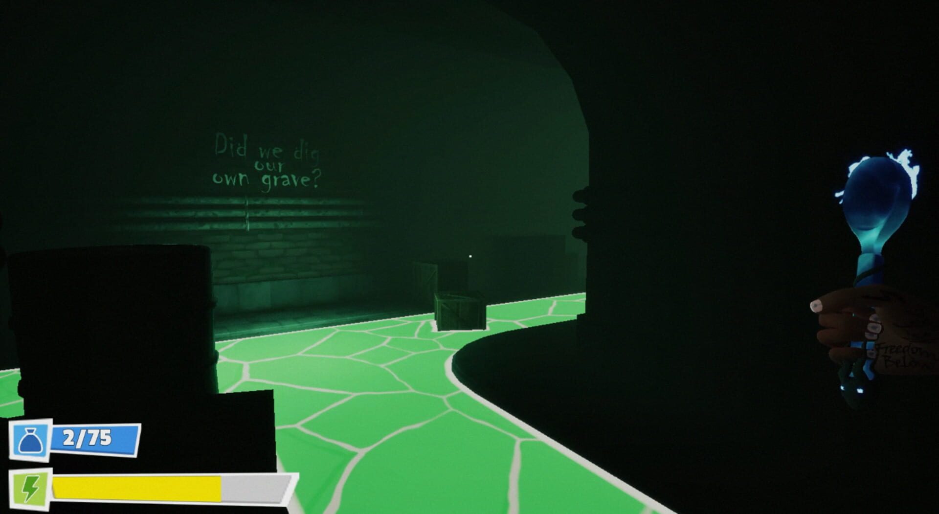 Digging a Hole... with a Spoon... Escape from Alcatraz screenshot 1