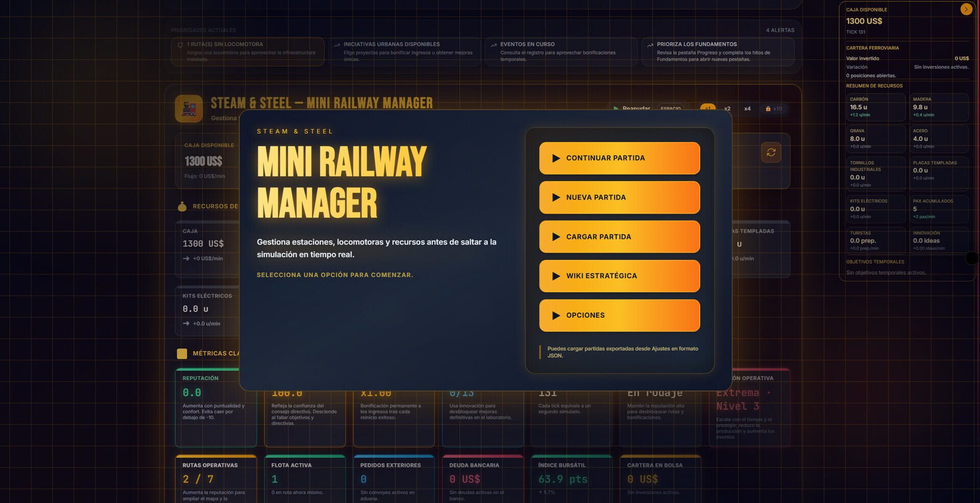 Steam & Steel Railway Tycoon screenshot 1