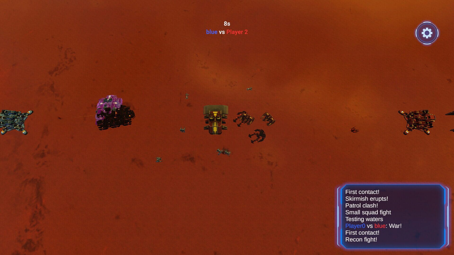 Mechastrike: Red War screenshot 1