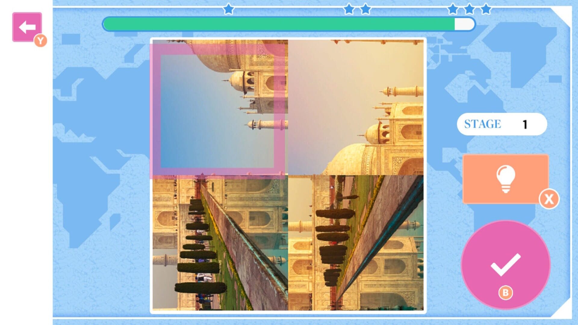 Curly Puzzle: World Heritage screenshot 1