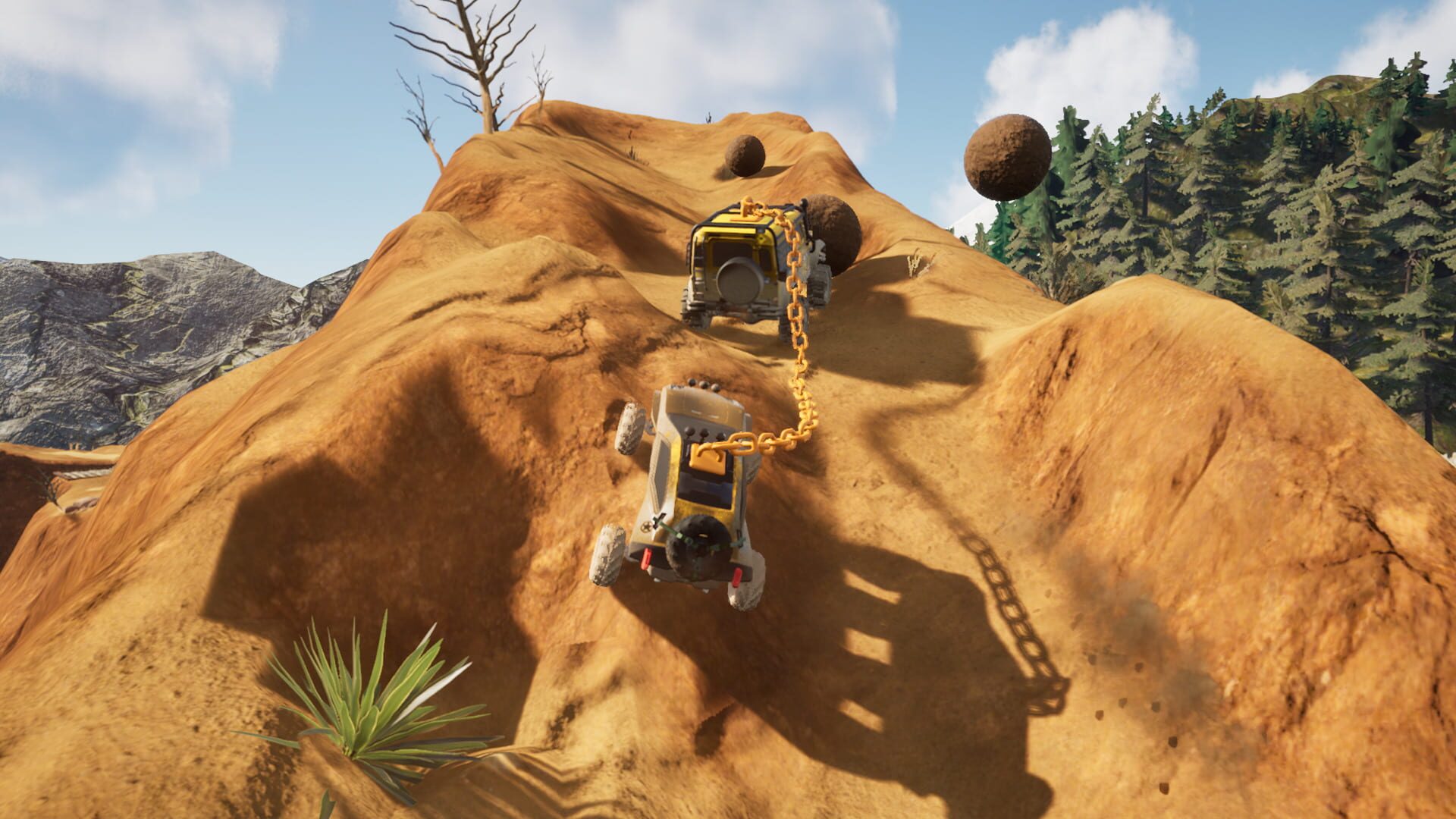 Chained Wheels screenshot 1