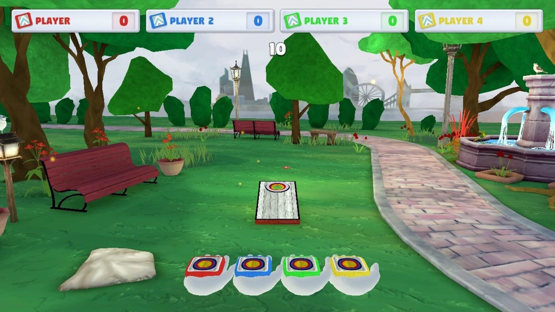 Happy Landing Bundle: Evel Knievel + Finnigan Fox + Cornhole screenshot 1