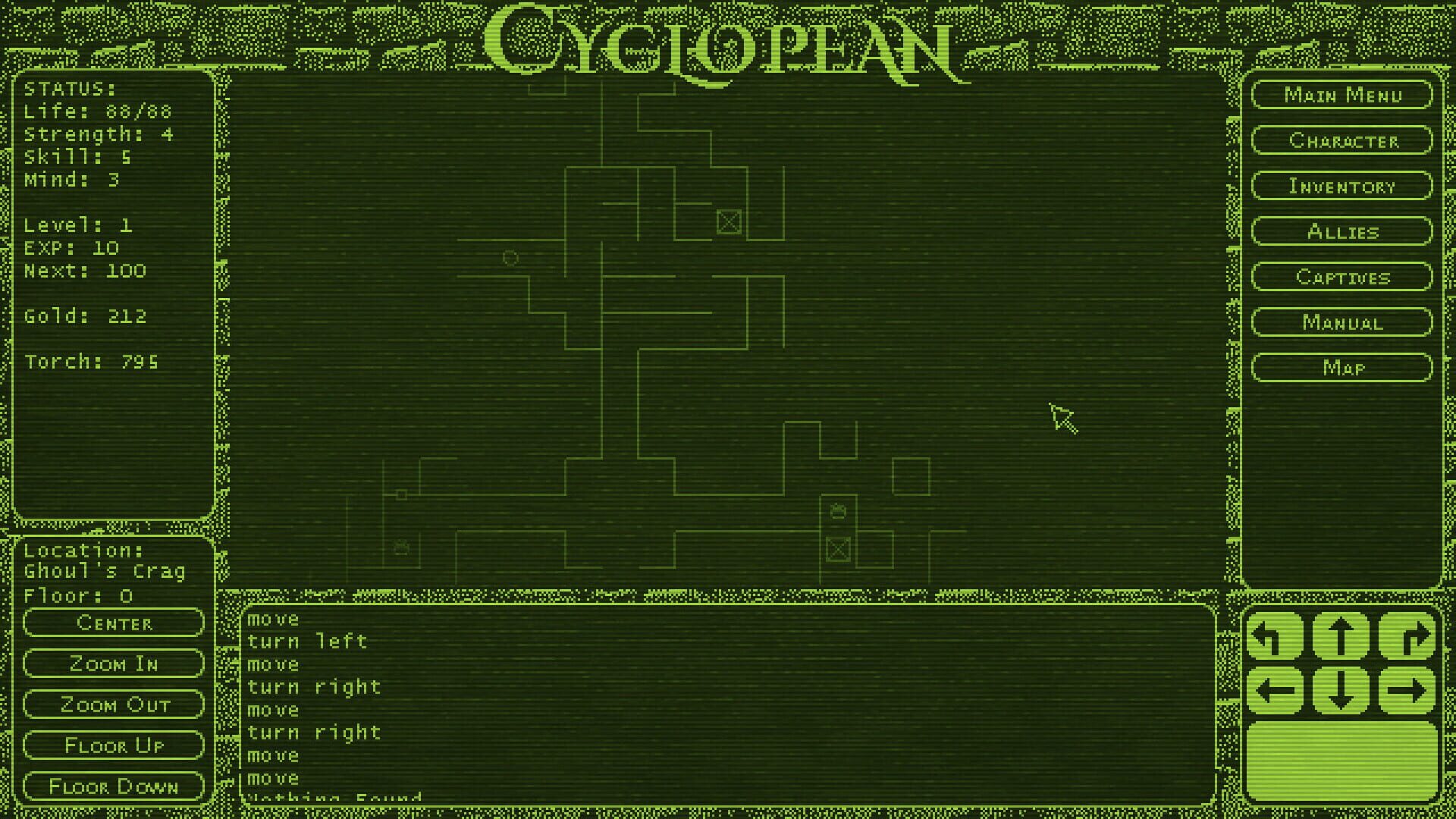 Cyclopean: The Great Abyss screenshot 1