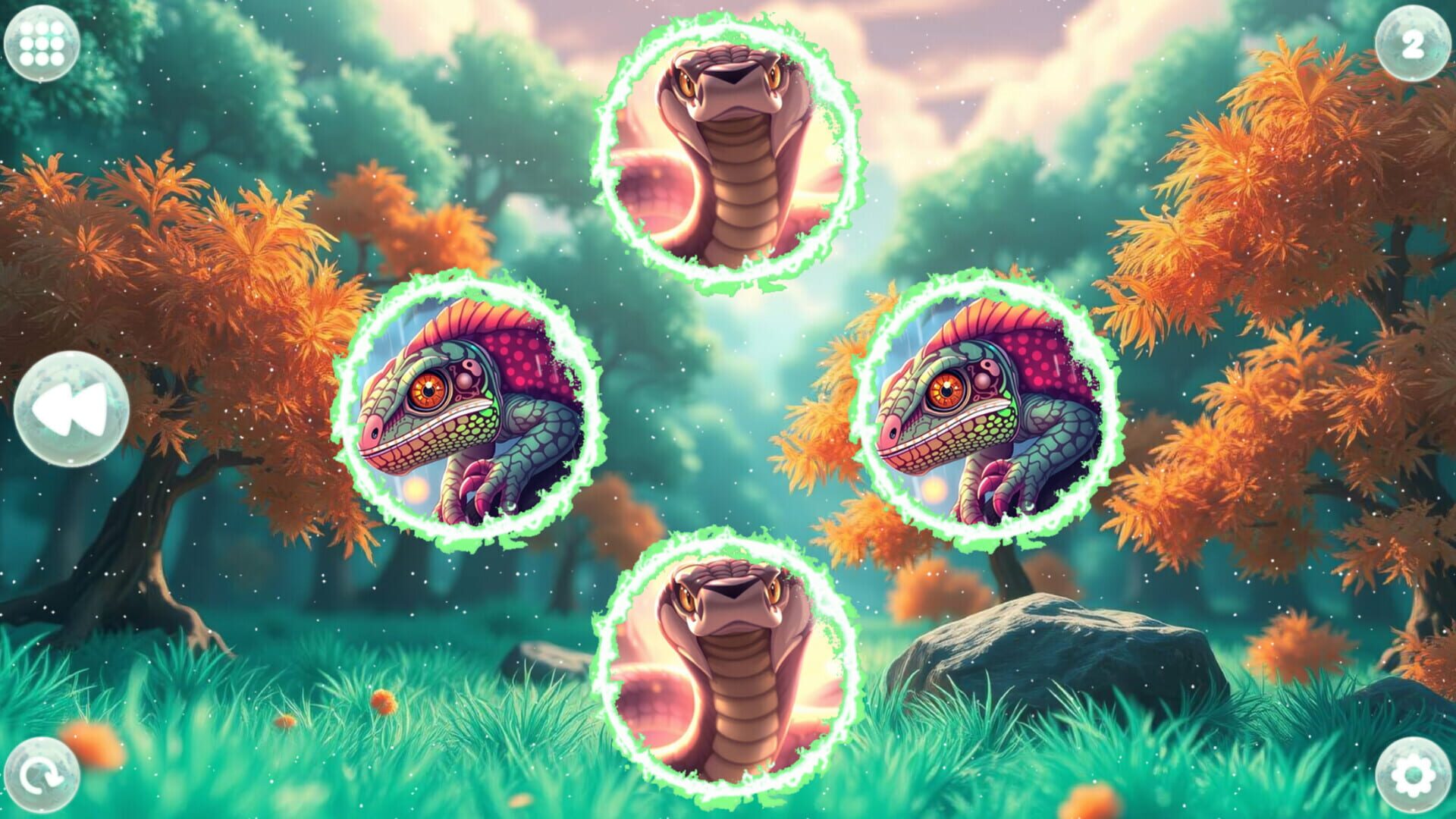 Anime Dream Match: Reptiles screenshot 1