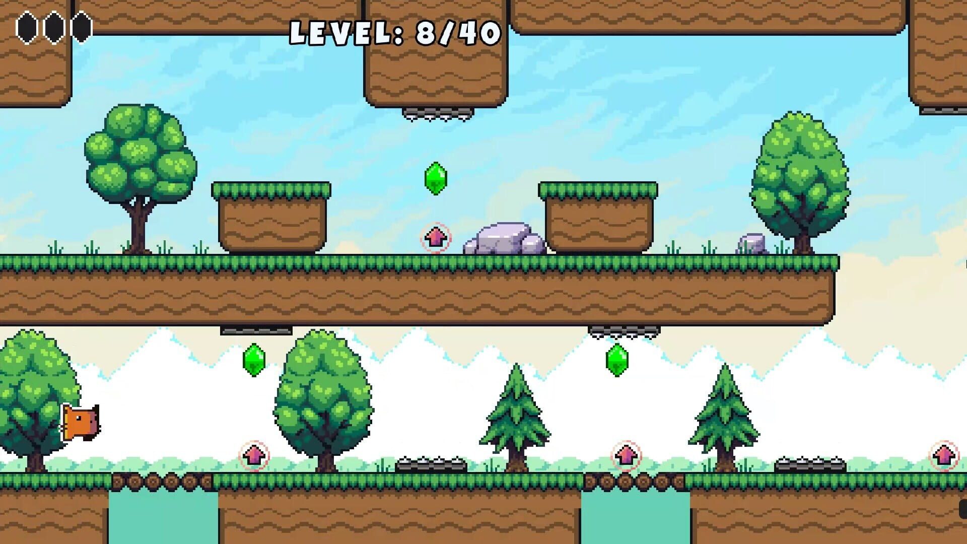 Meow and the Diamond Jump screenshot 1
