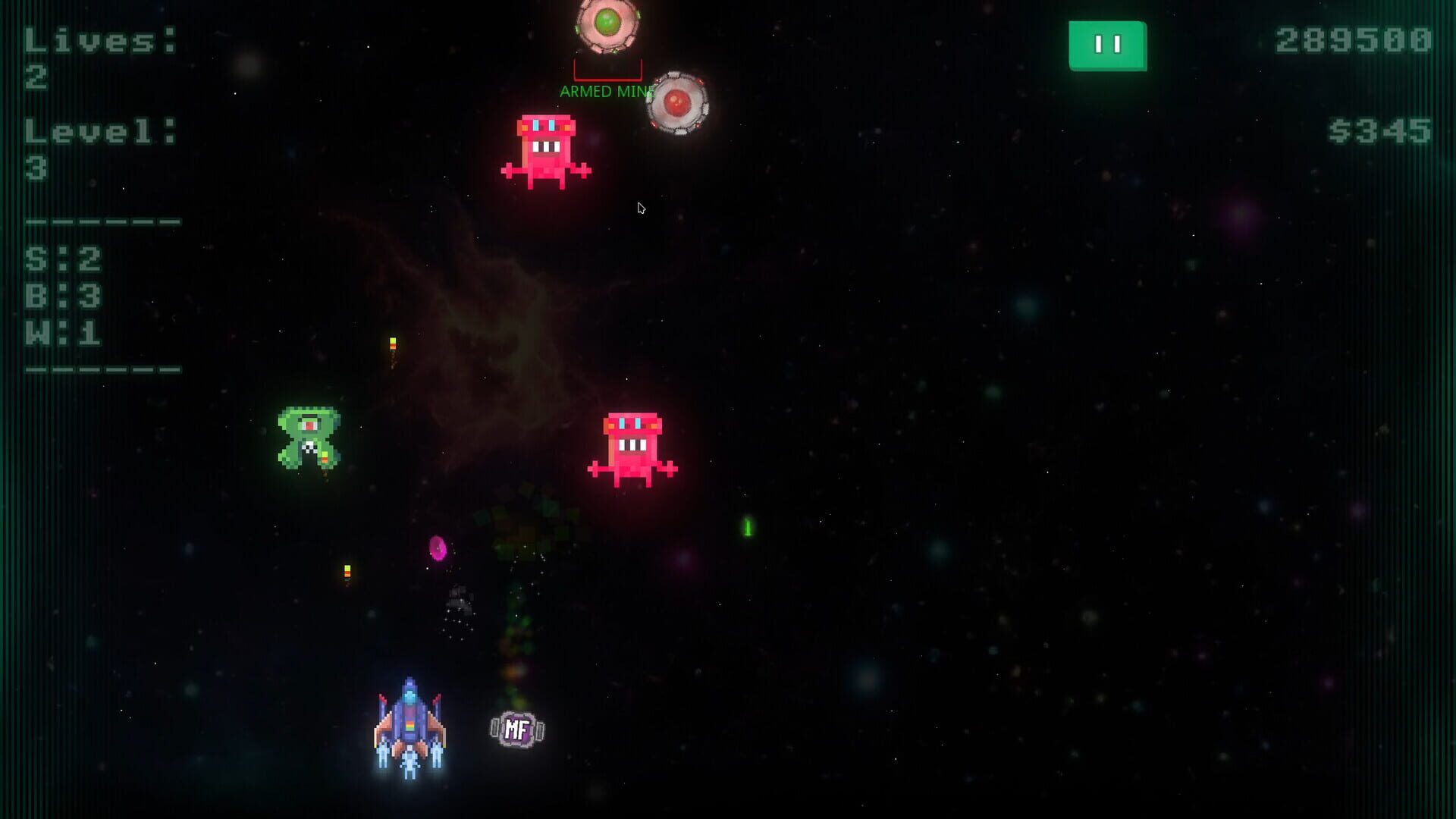 Tryü Sora: Space Shooter screenshot 1