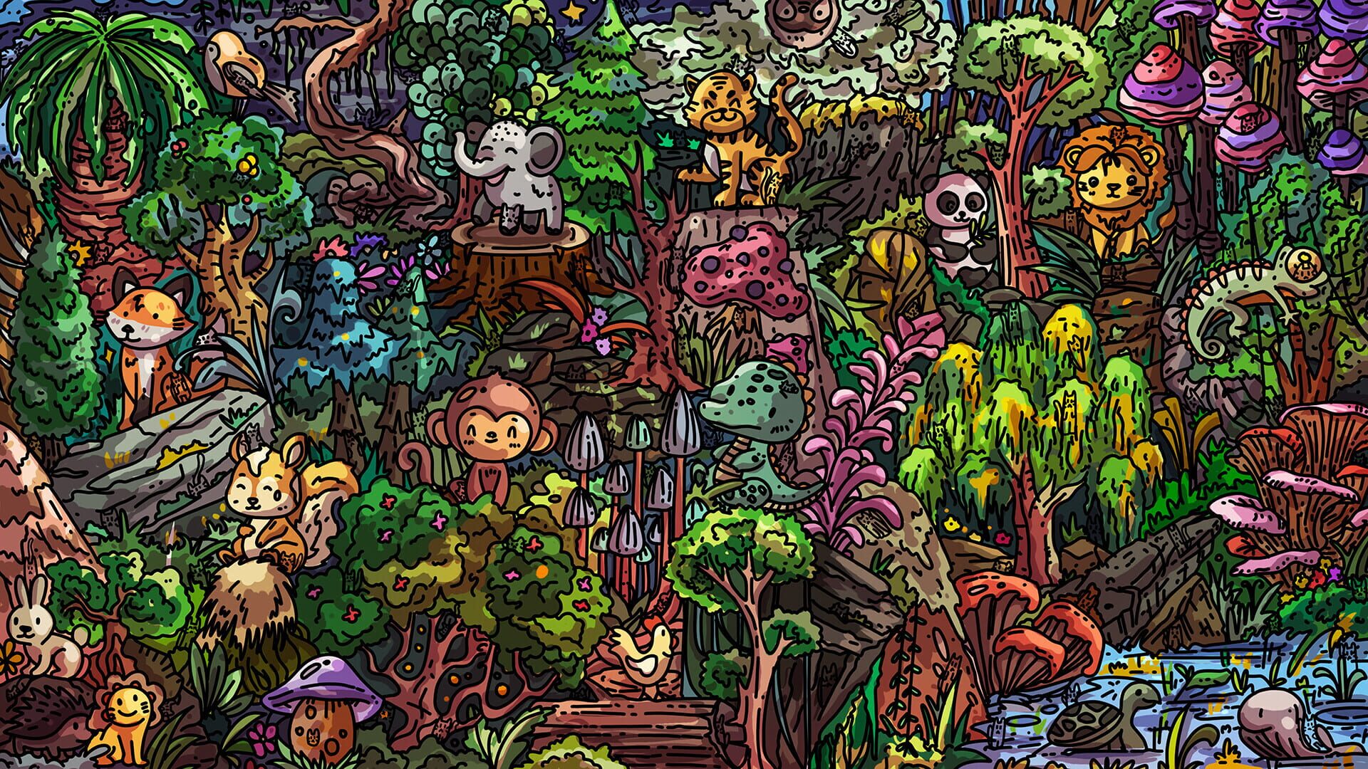 100 Nature Cats screenshot 1