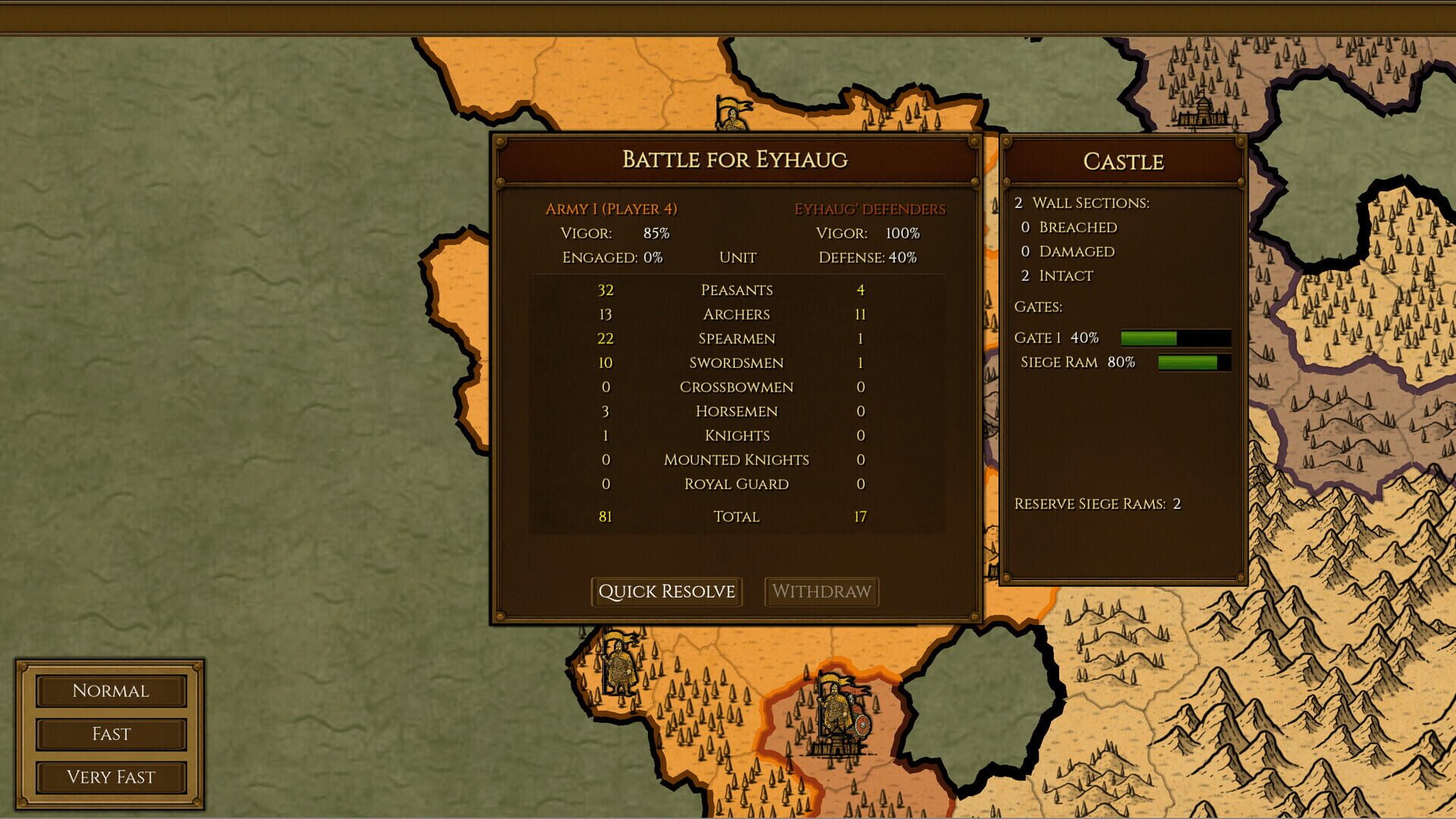 Horn of the Warlord screenshot 1