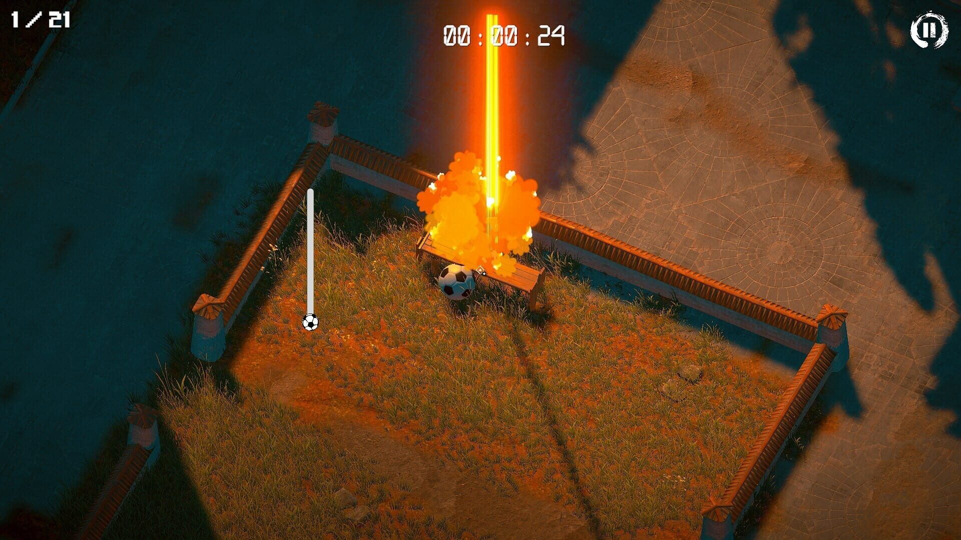 Room Football: Sun Shrine screenshot 1
