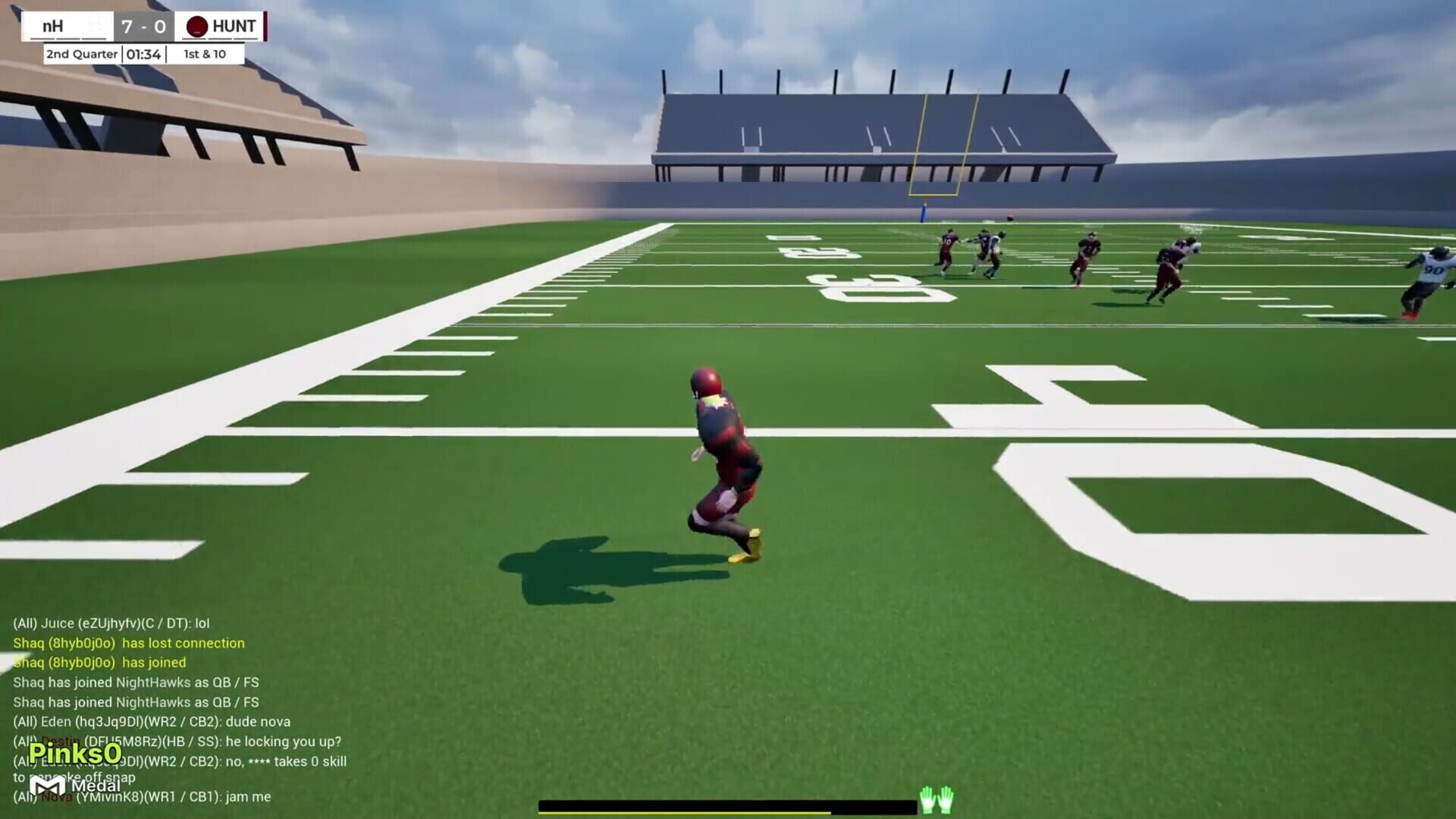 Pro Football Online screenshot 1