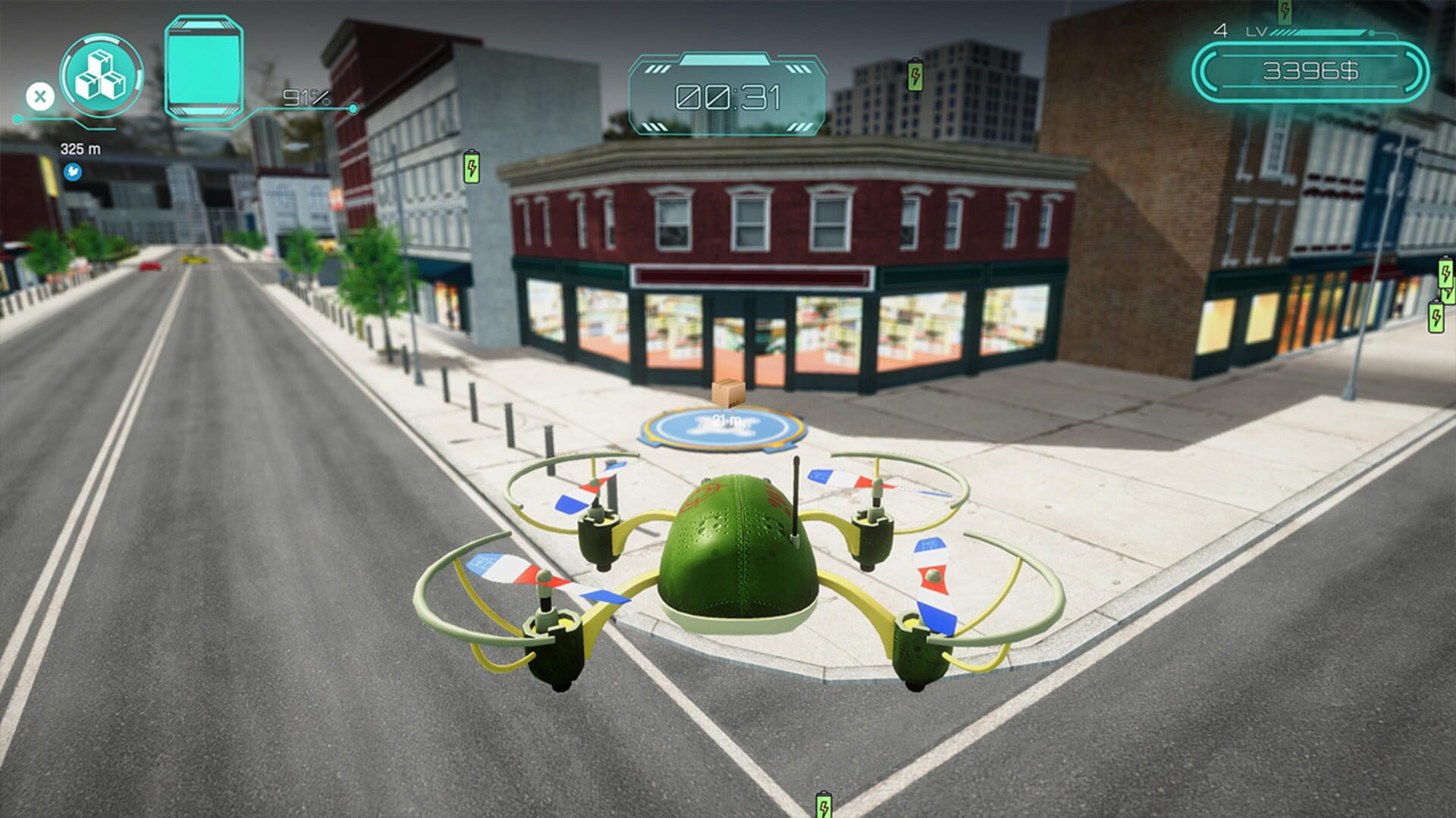Drone Delivery Express: City Simulator screenshot 1