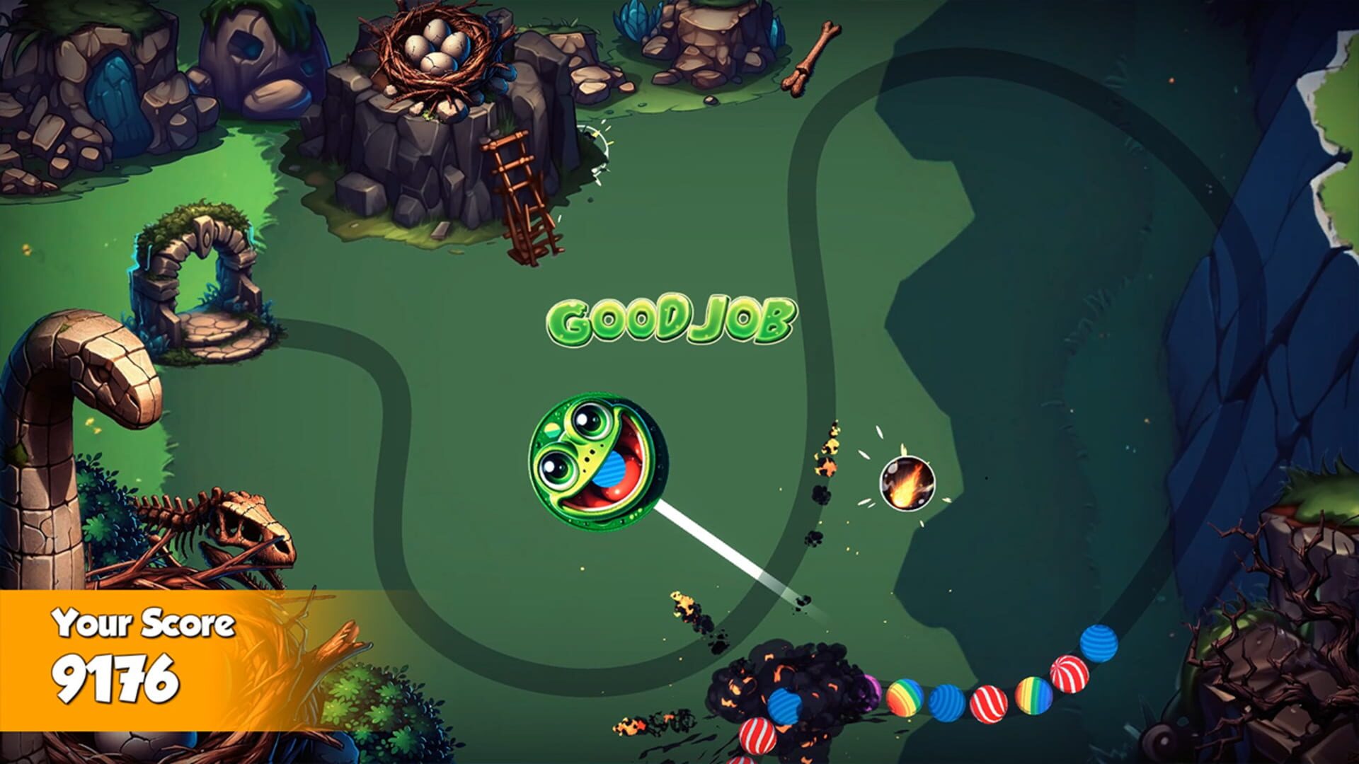 Zumba World: The Crazy Marble Dimension screenshot 1