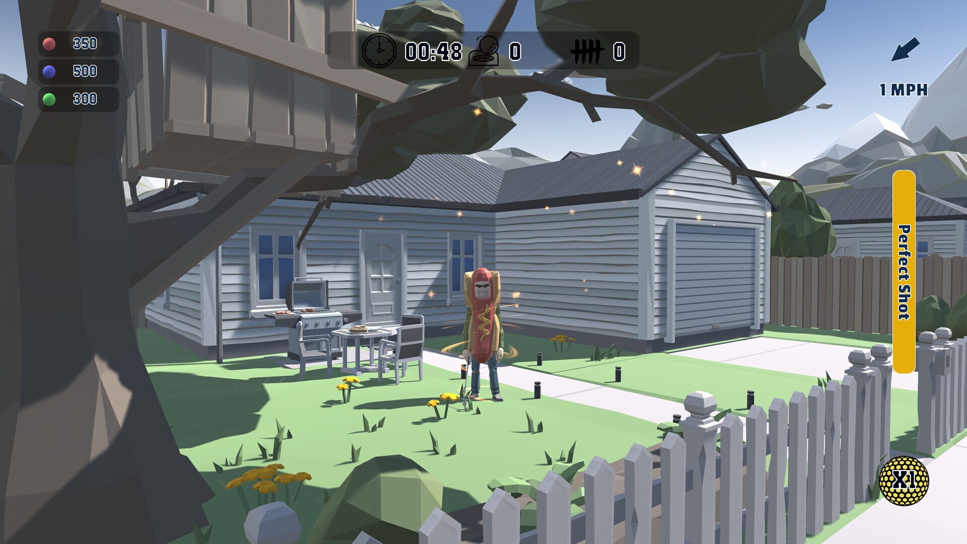 Urban Golf: Hot Dog Edition screenshot 1