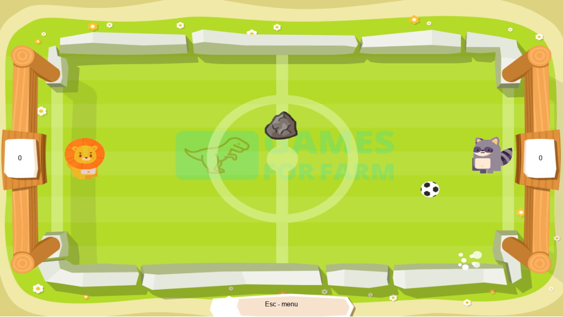 Field Pong: Gamesforfarm screenshot 1