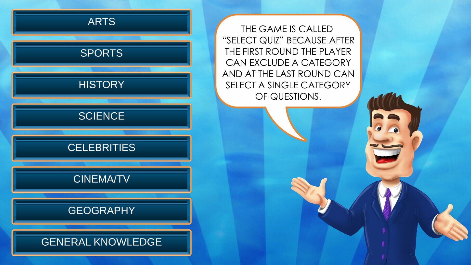 Select Quiz screenshot 1