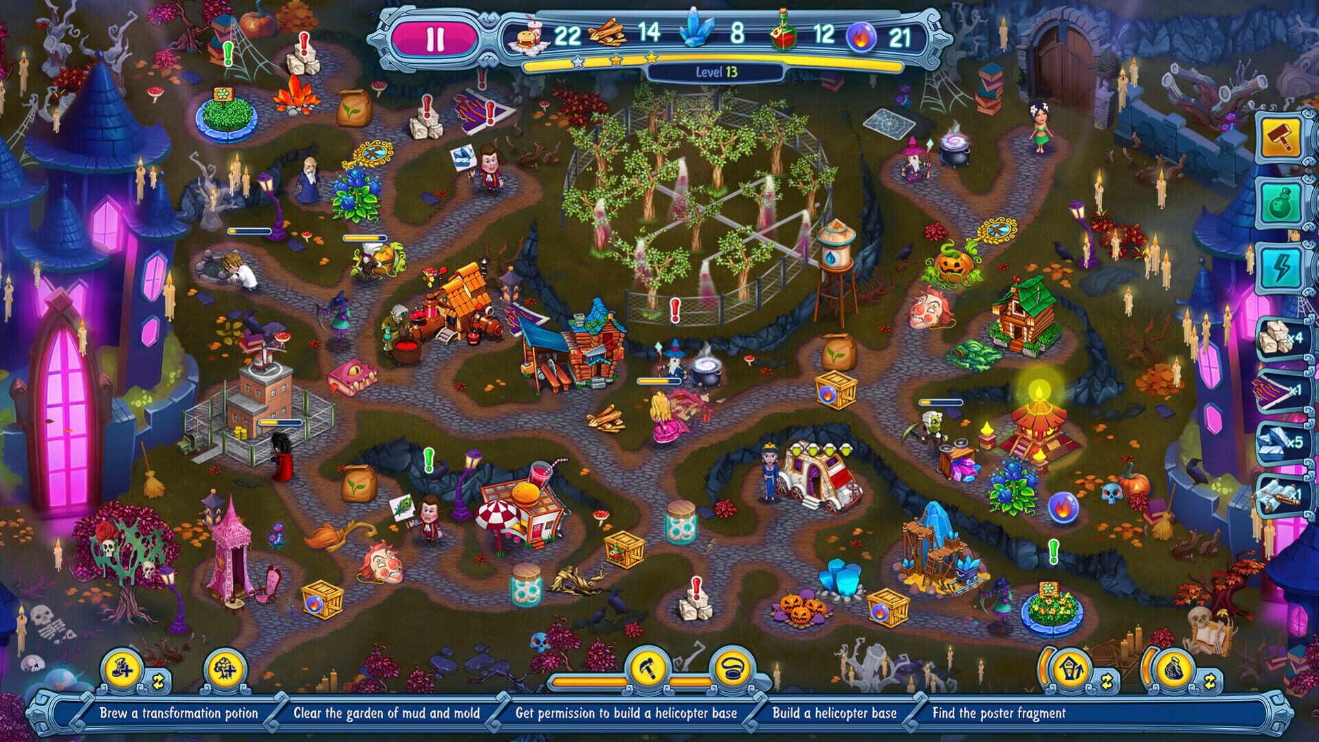 Incredible Dracula: Academy of Shadows screenshot 1