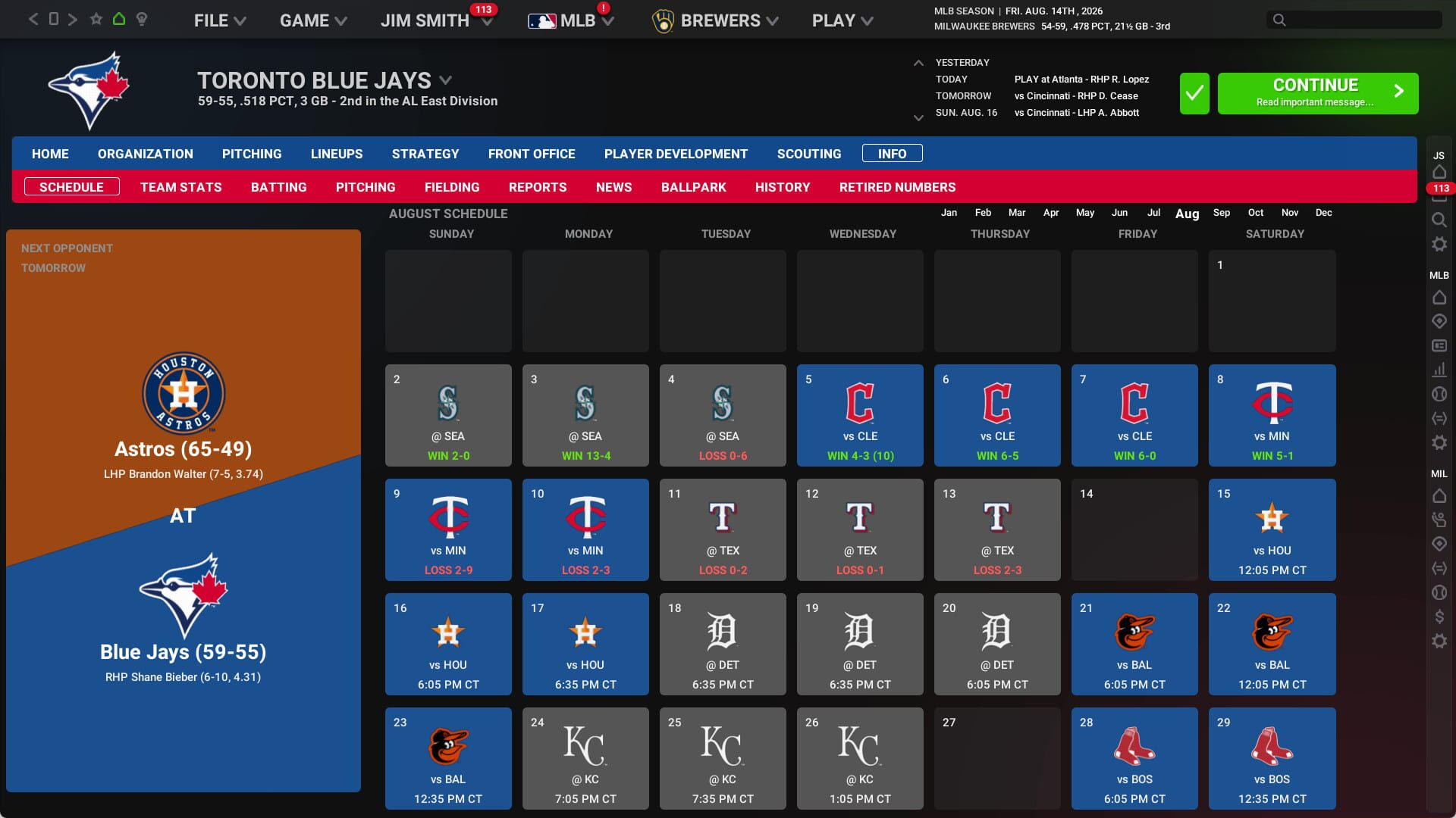 Out of the Park Baseball 27 screenshot 1