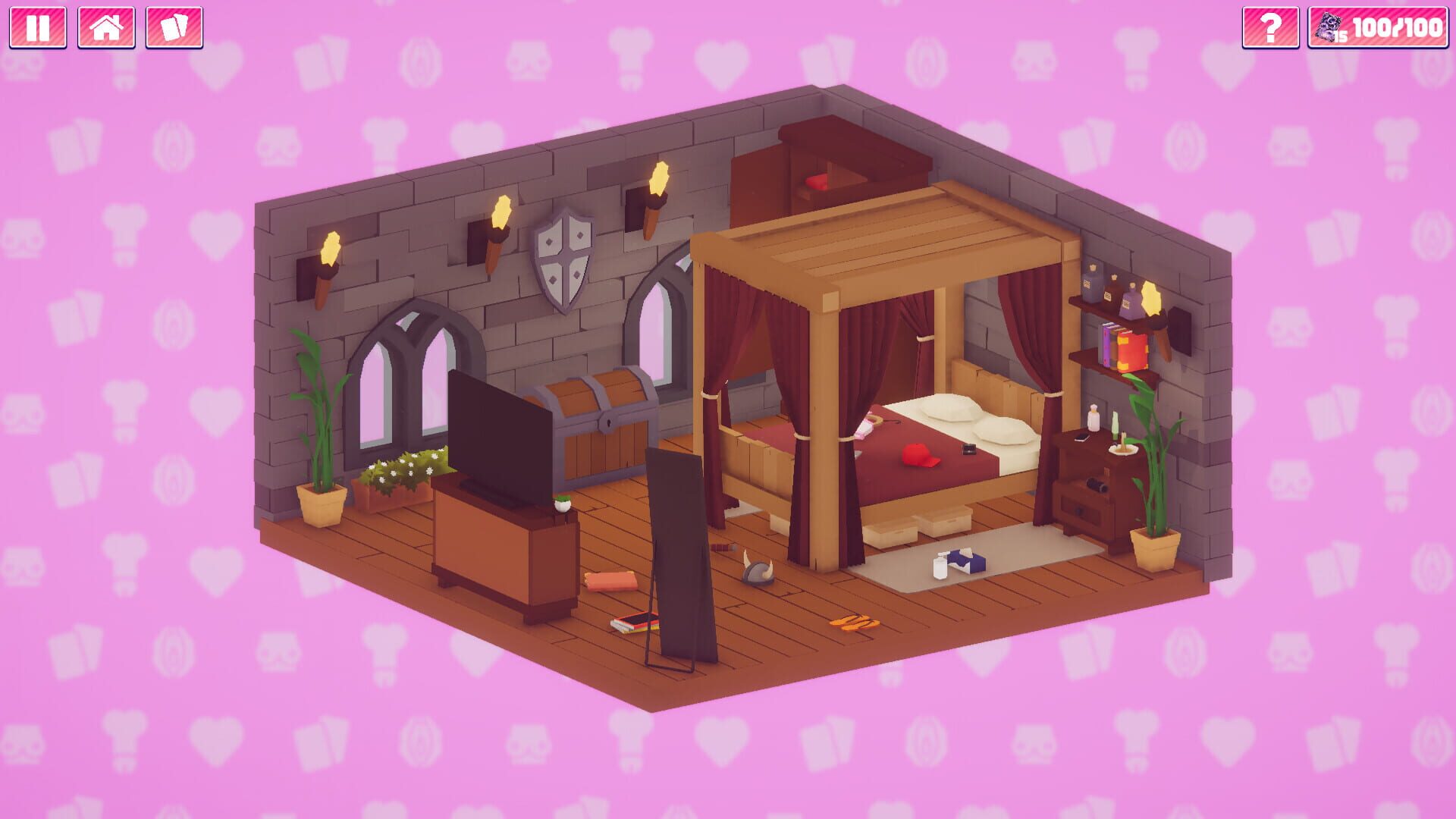 Where's My Hentai Deck? Castle Hunt screenshot 1