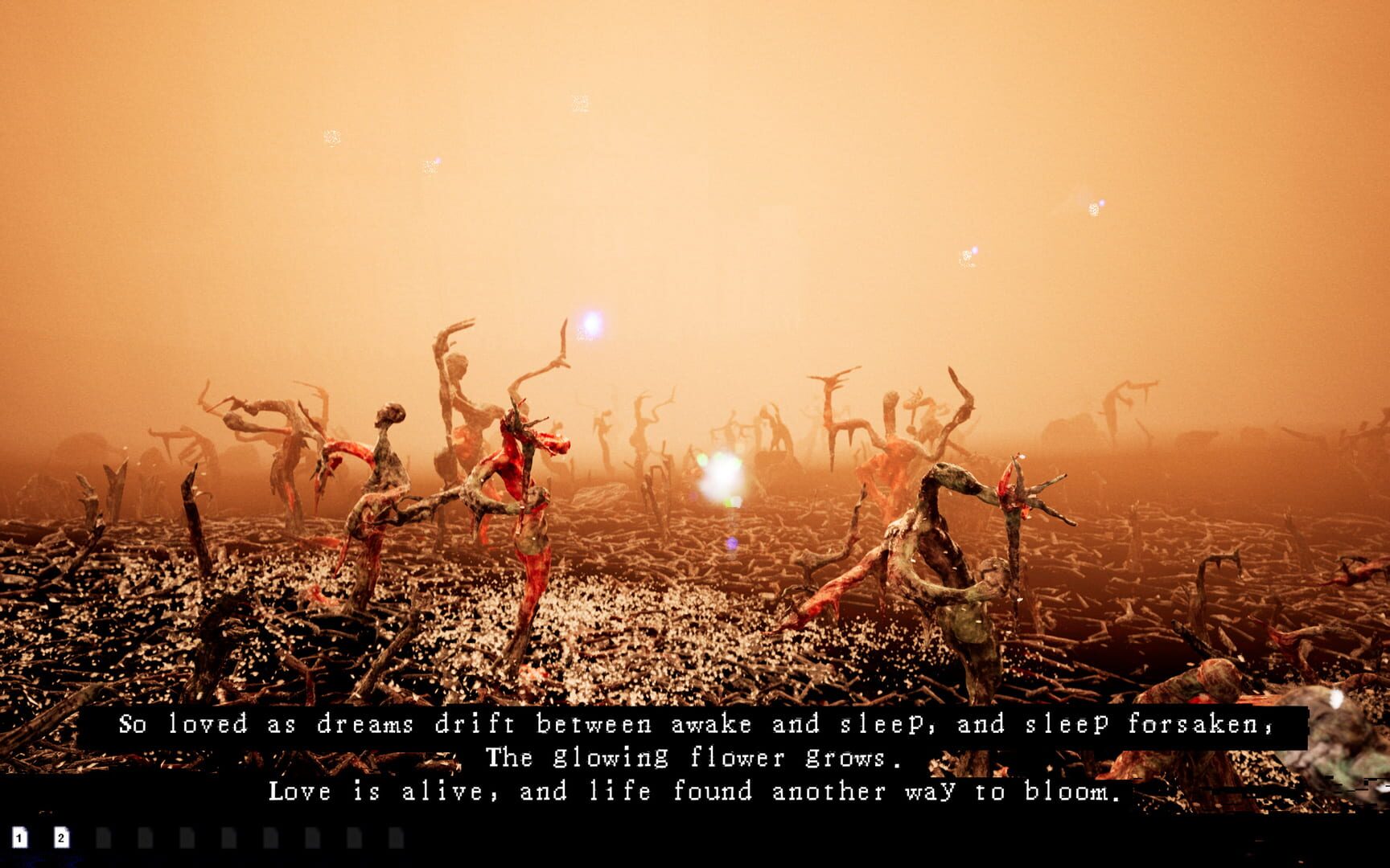 She Danced in the Wind Like a Holographic Dream Before the World Died screenshot 1