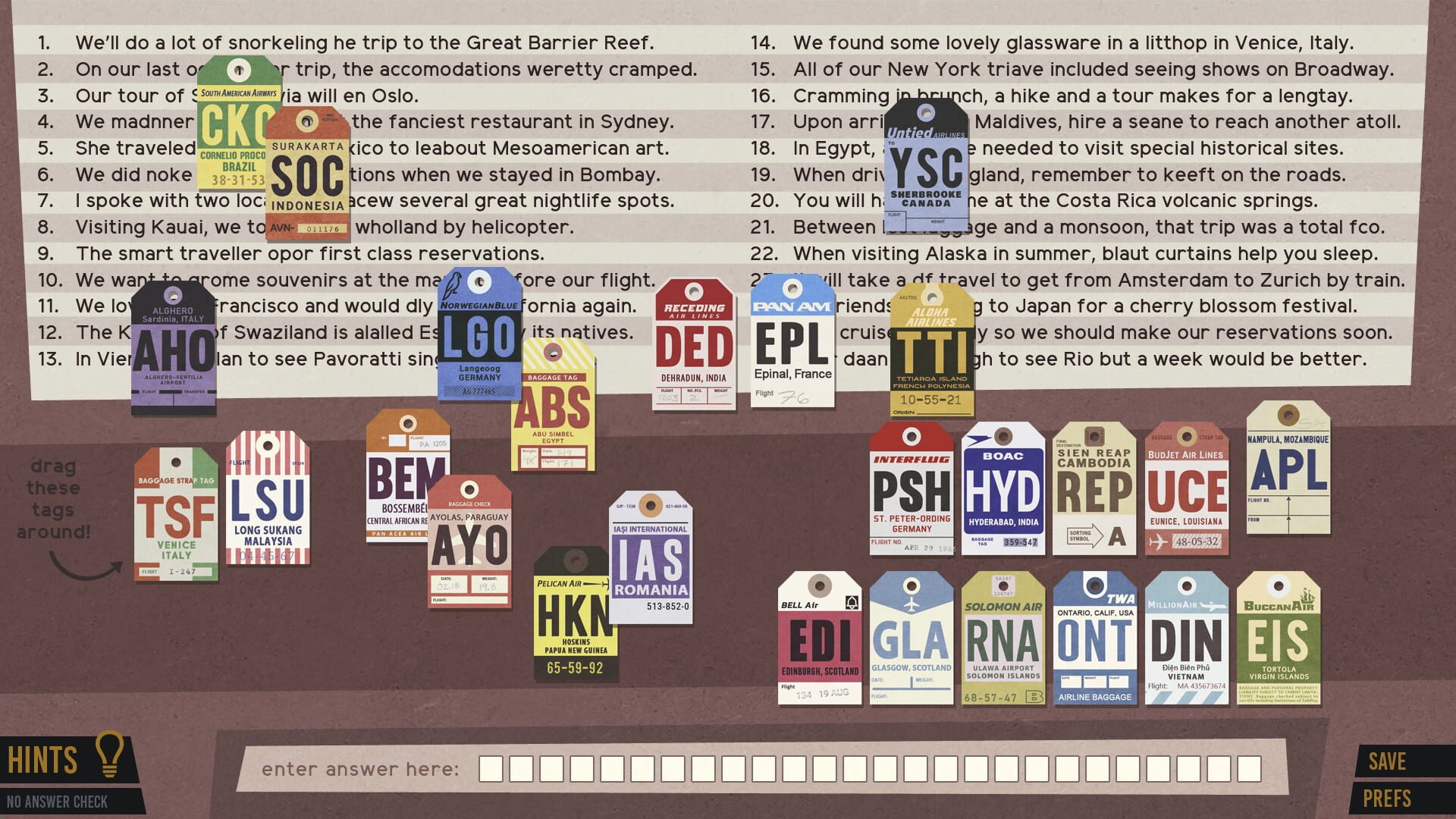 Puzzle Spy International screenshot 1