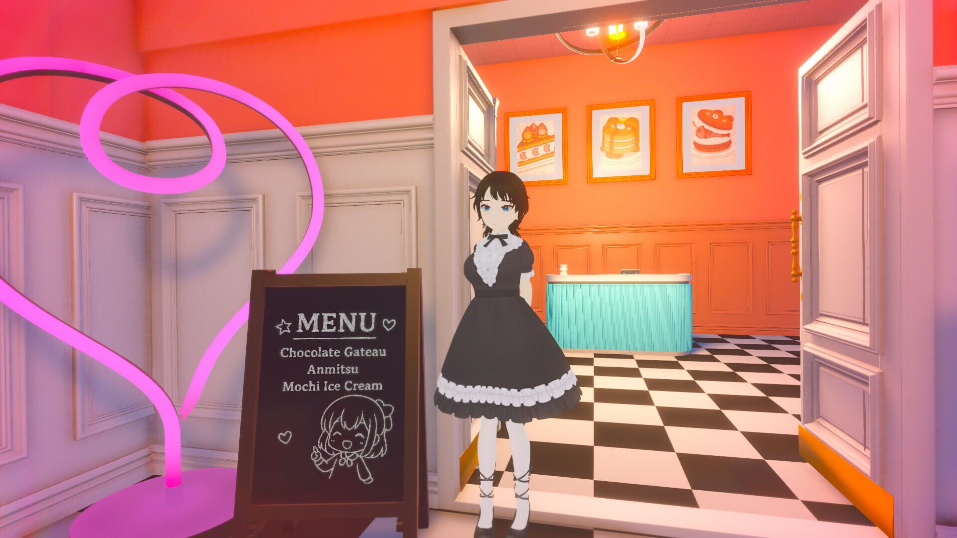 Maid Cafe Simulator screenshot 1