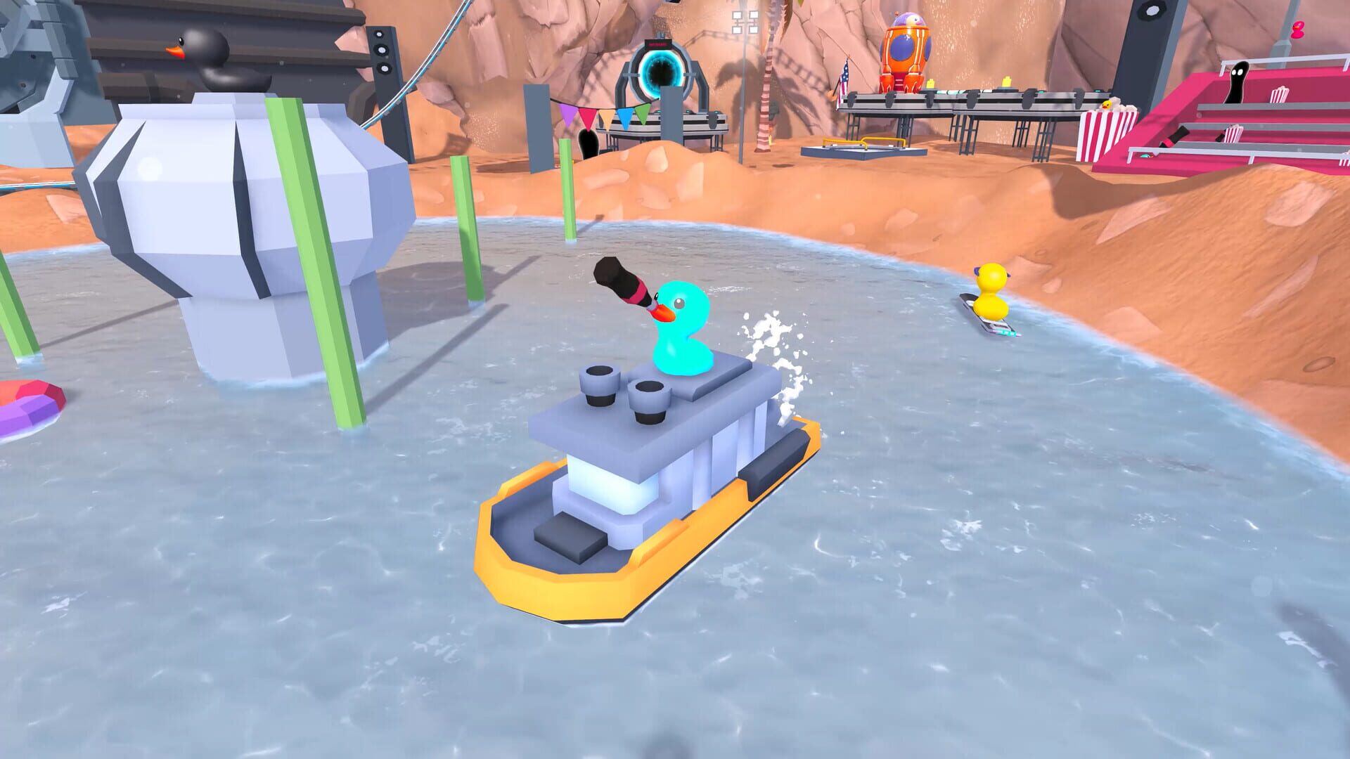 Find 100 Ducks and Blast Them...in Space!!! screenshot 1