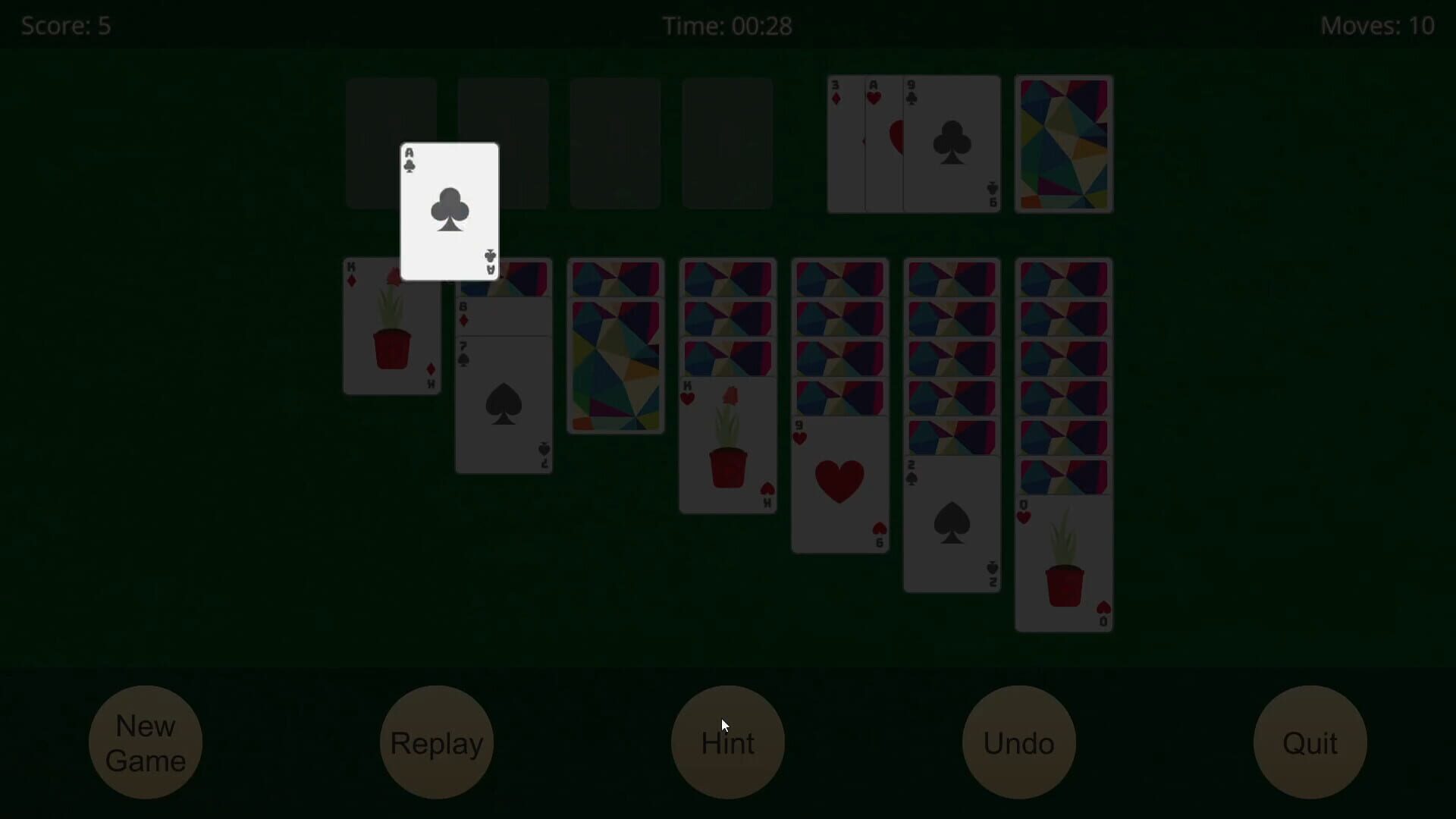 Klondike Solitaire Pro screenshot 1