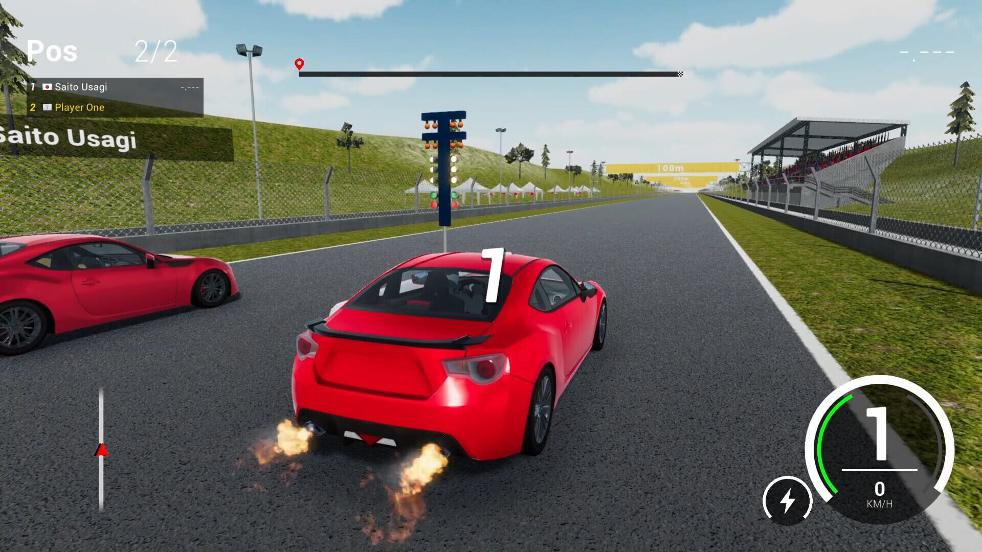 Car Race Simulator screenshot 1