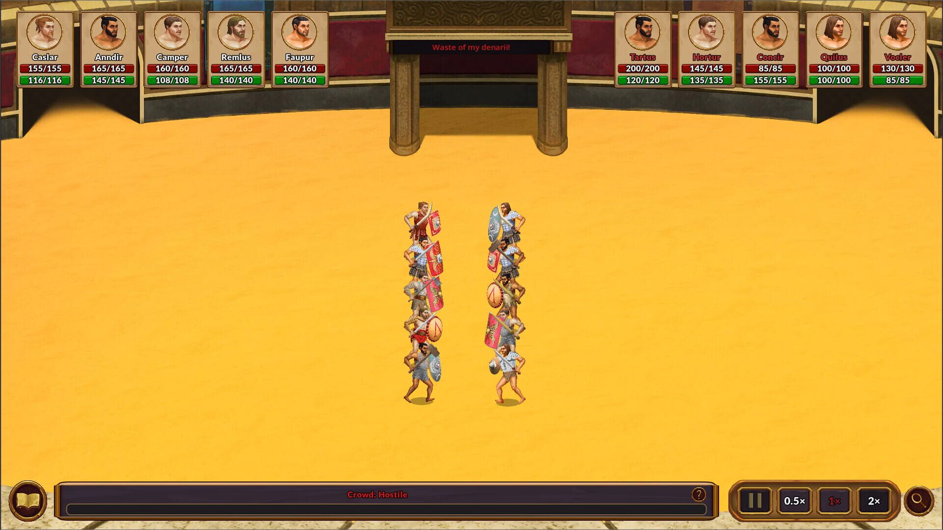 Gladiator Command screenshot 1