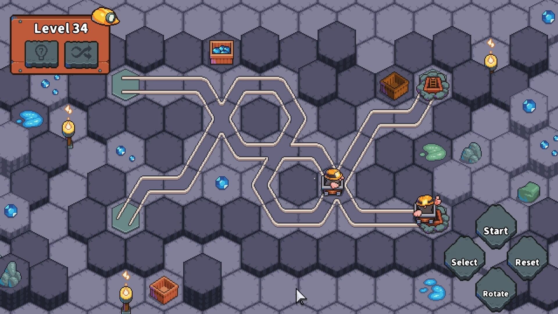 Mole Cart Mining screenshot 1