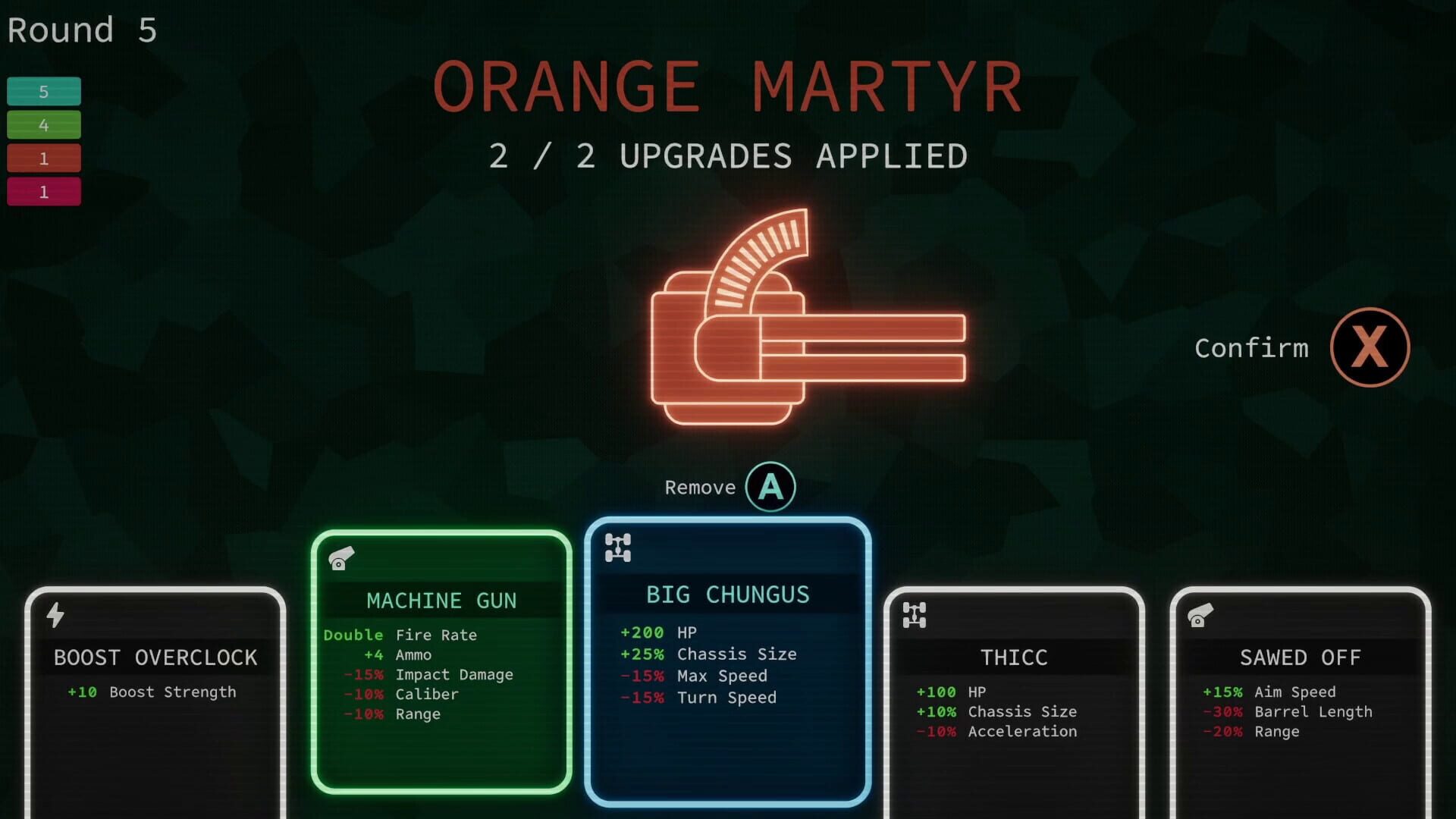 Deck of Treads screenshot 1