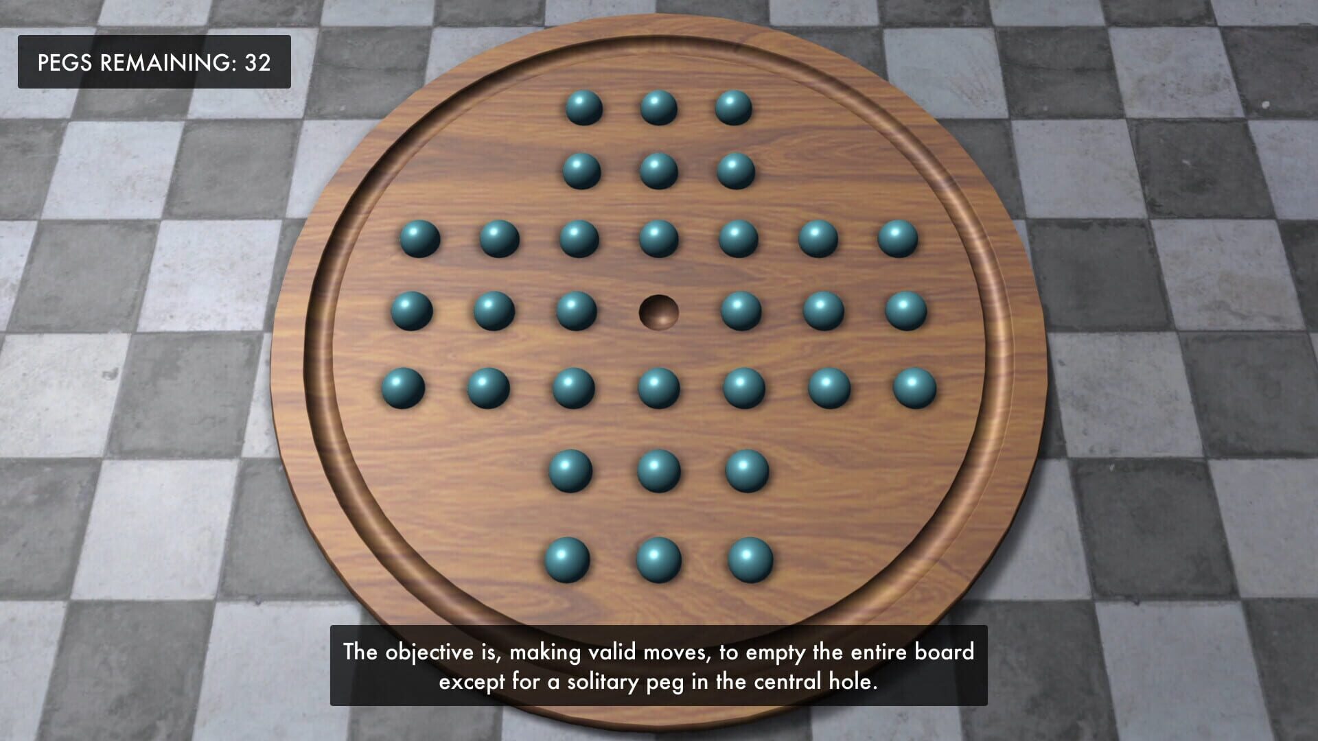 Peg Solitaire Pro screenshot 1